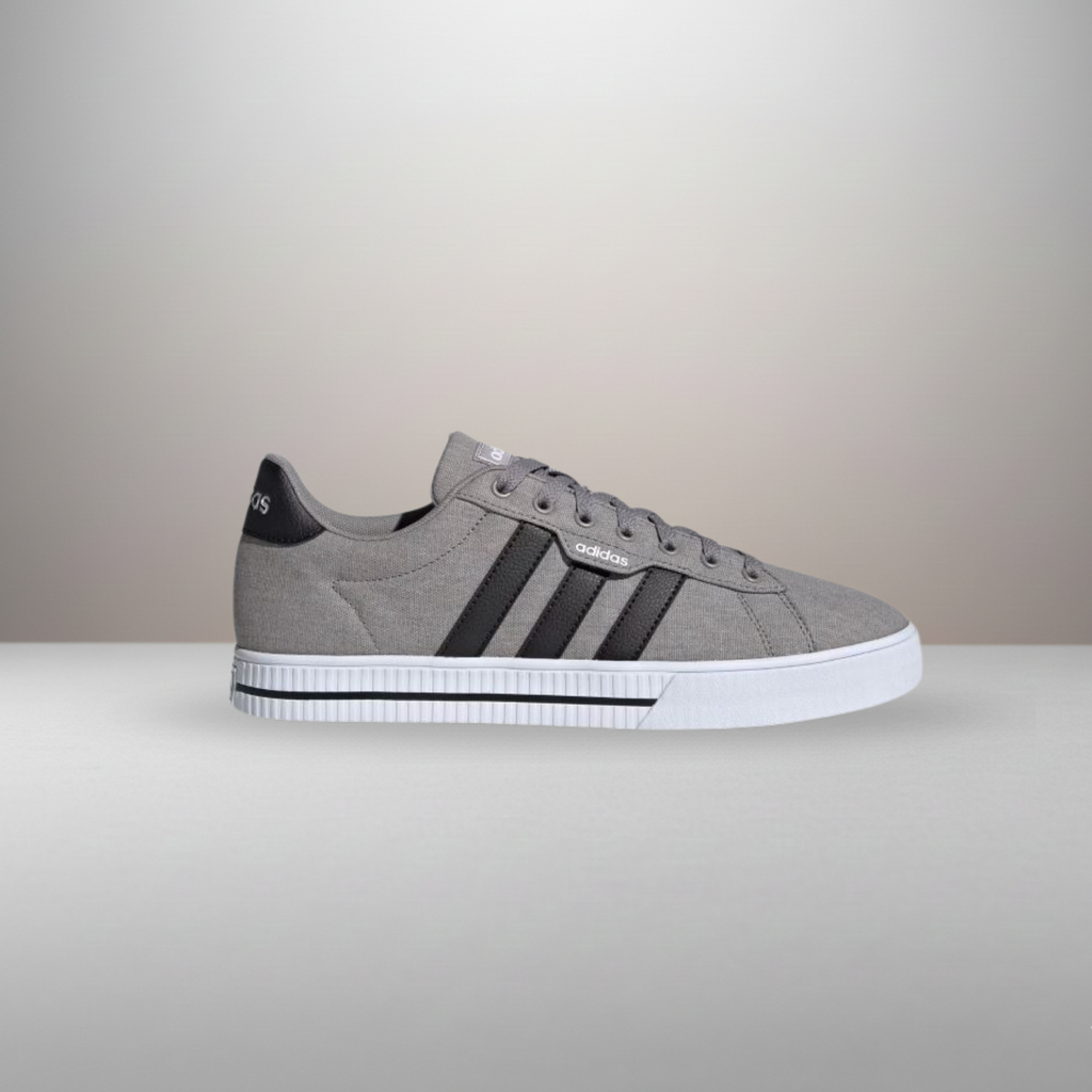 Zapatillas Adidas Daily 3.0 gris talla 42 2/3 vista lateral exterior
