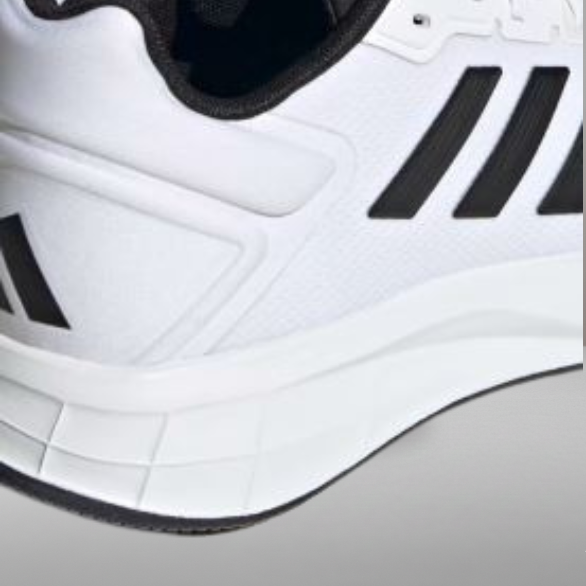 Zapatillas Adidas Duramo 10 blanco talla 44 vista trasera del talón