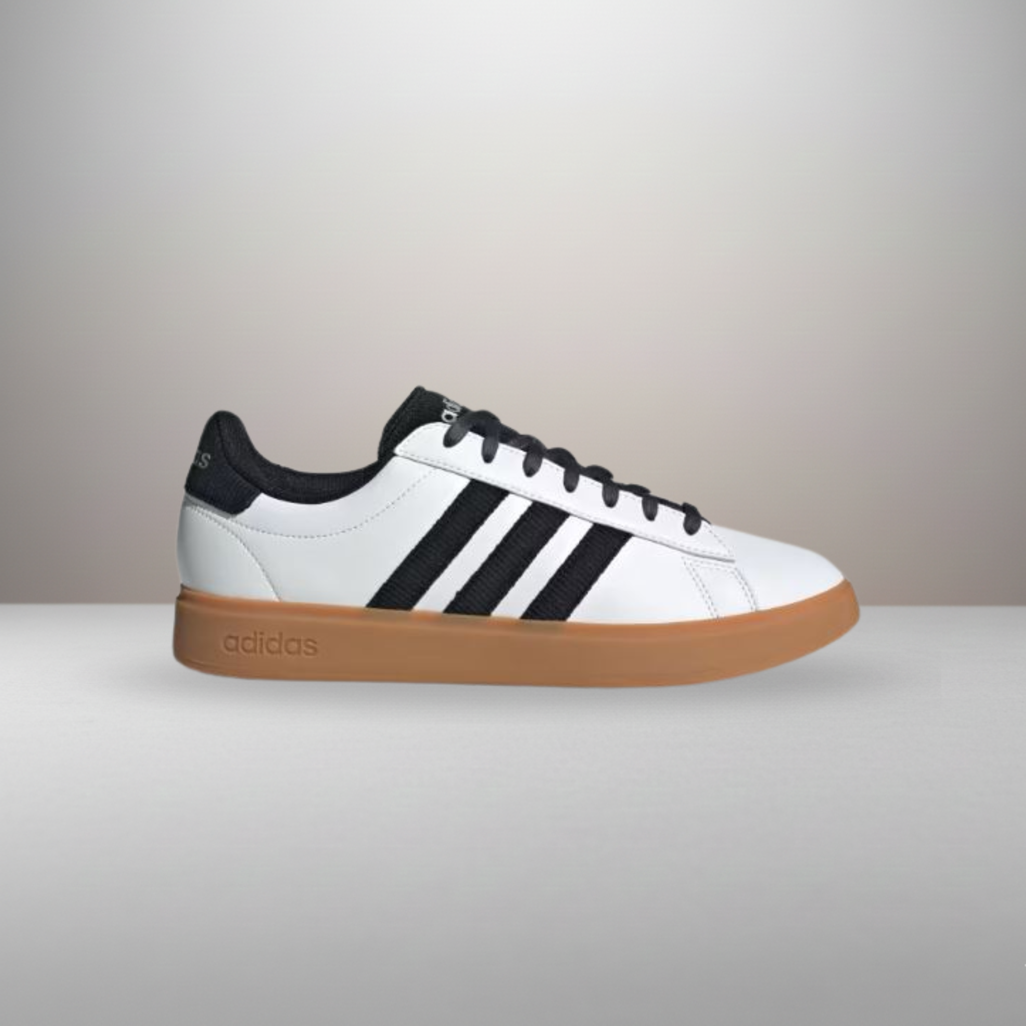 Zapatillas Adidas Grand Court 2.0 blanco talla 44 vista lateral exterior