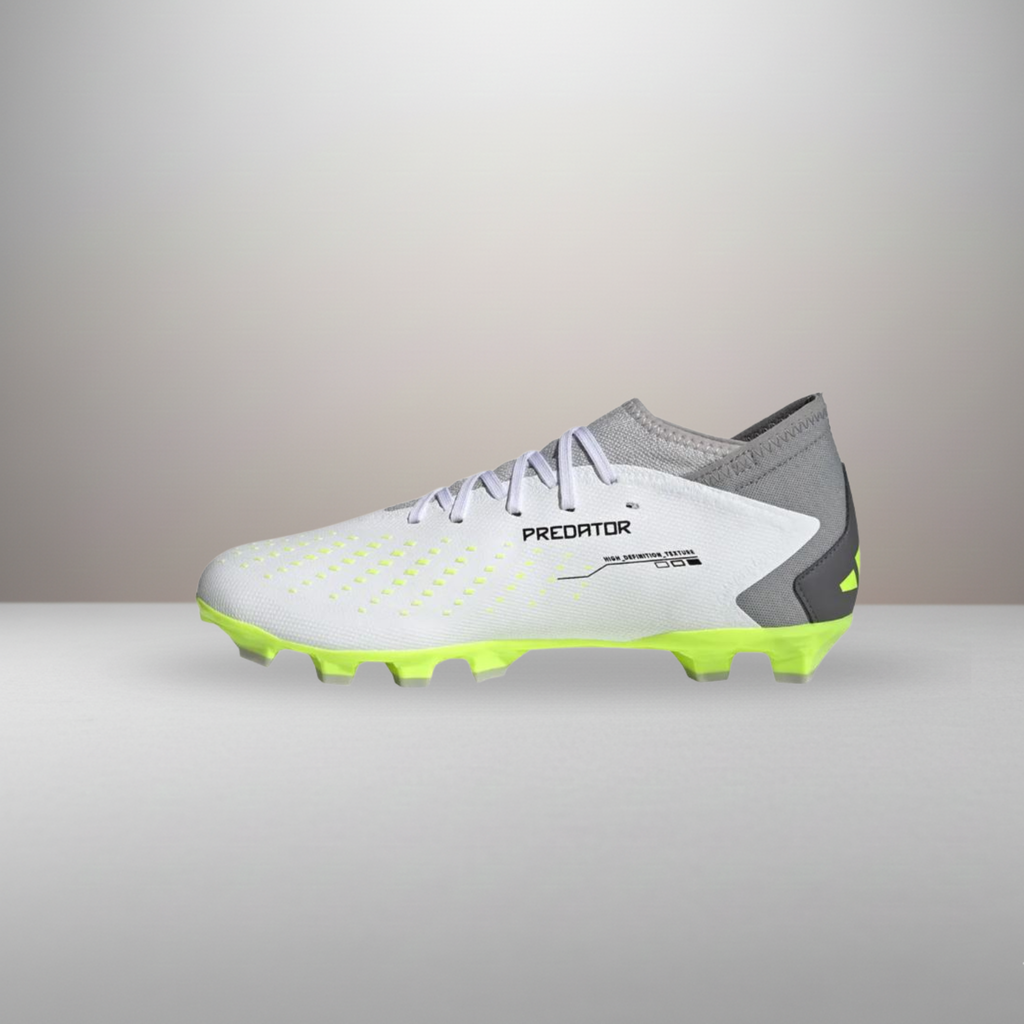 Zapatillas Adidas Predator Accuracy.3 MG blanco y verde talla 43 1/3 vista lateral interior
