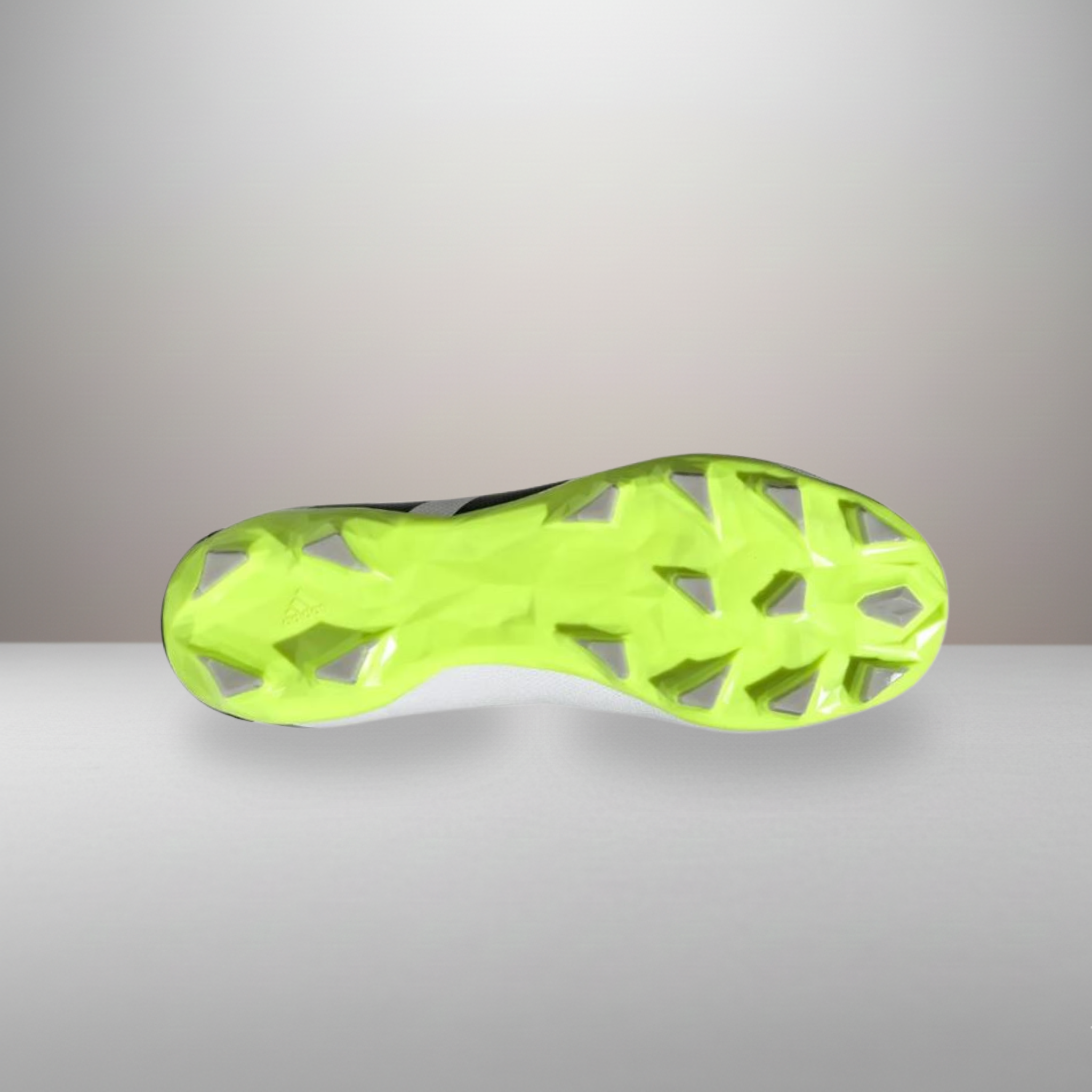 Zapatillas Adidas Predator Accuracy.3 MG blanco y verde talla 43 1/3 detalle de la suela MG