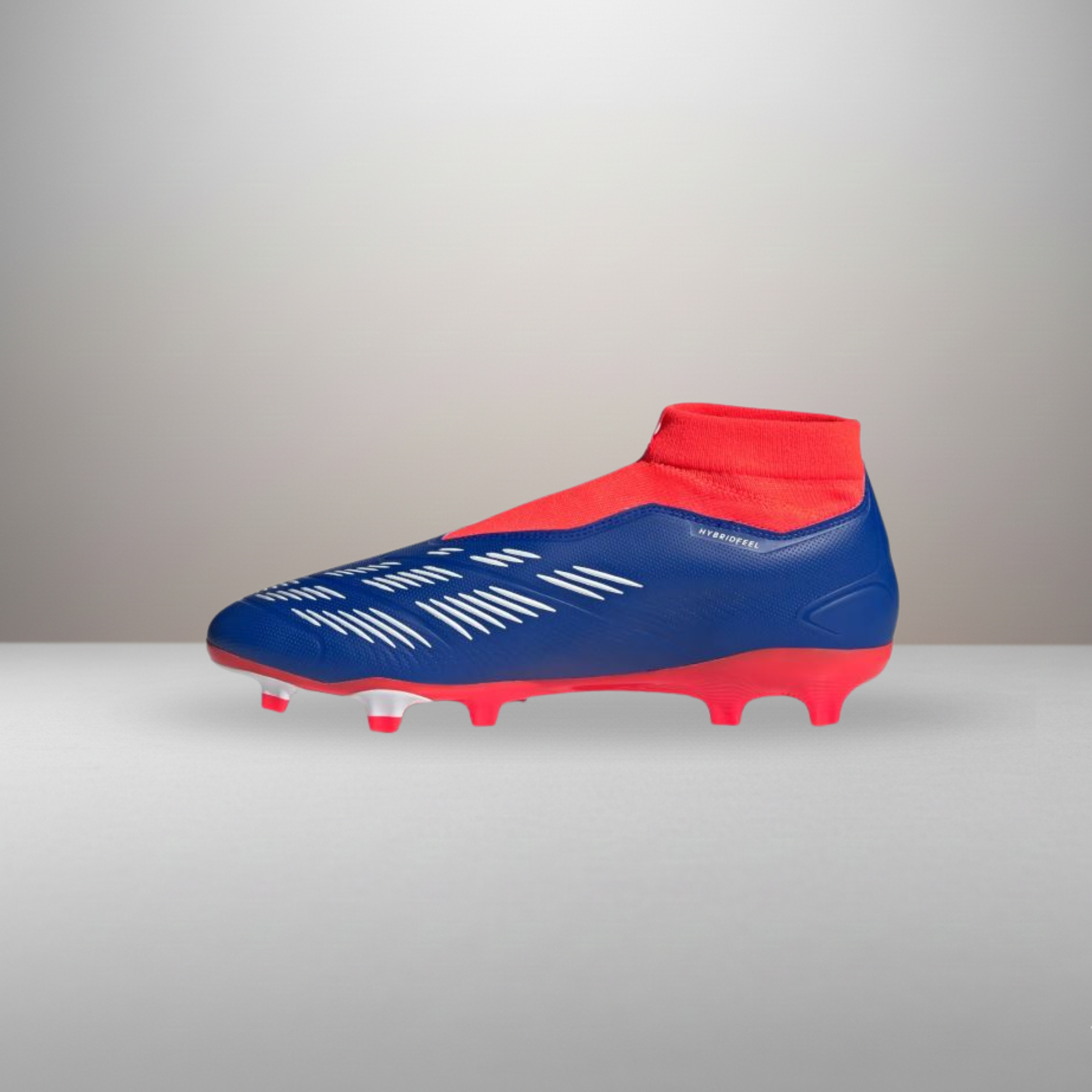 Zapatillas Adidas Predator League Laceless azul talla 44 vista lateral interior