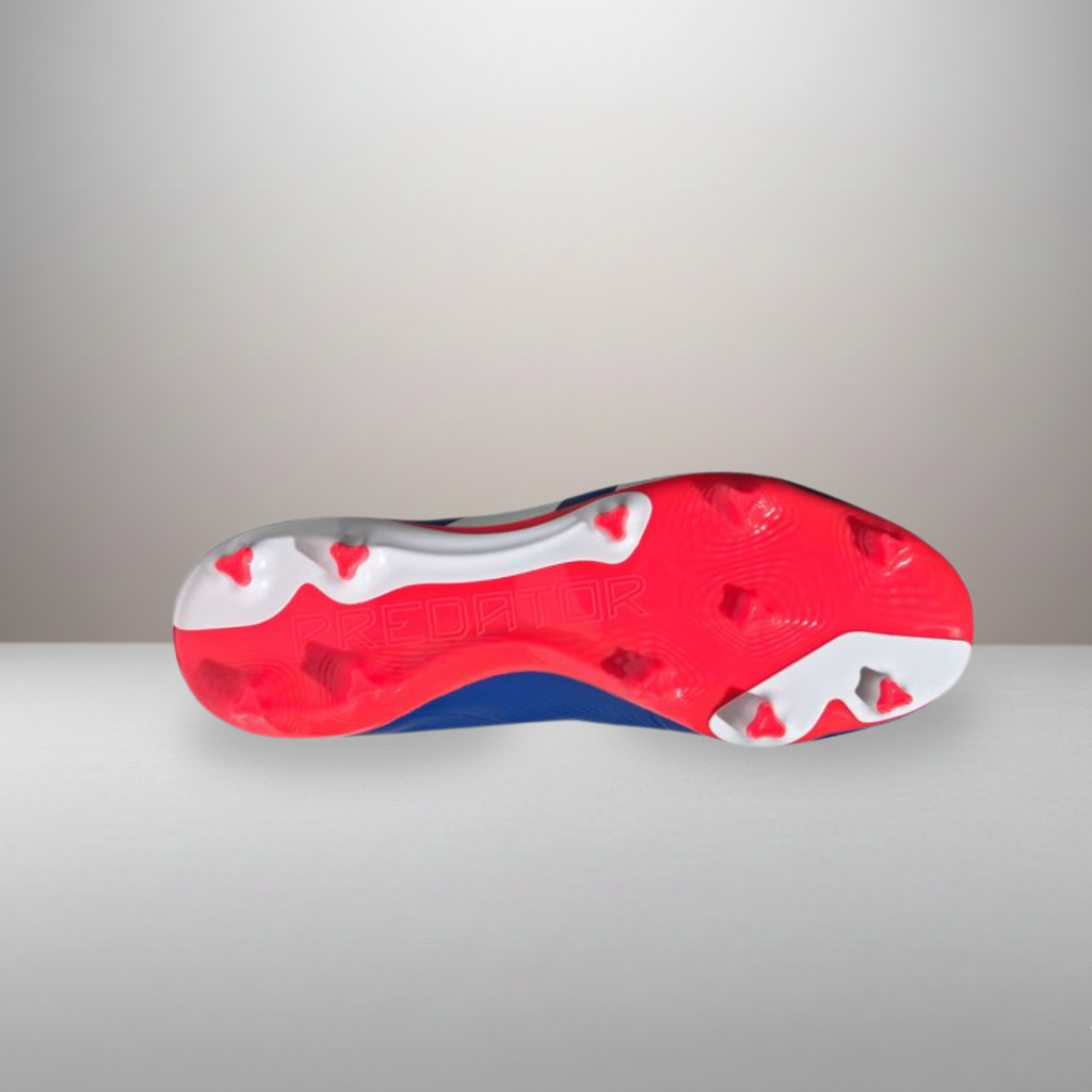 Zapatillas Adidas Predator League Laceless azul talla 44 detalle de la suela