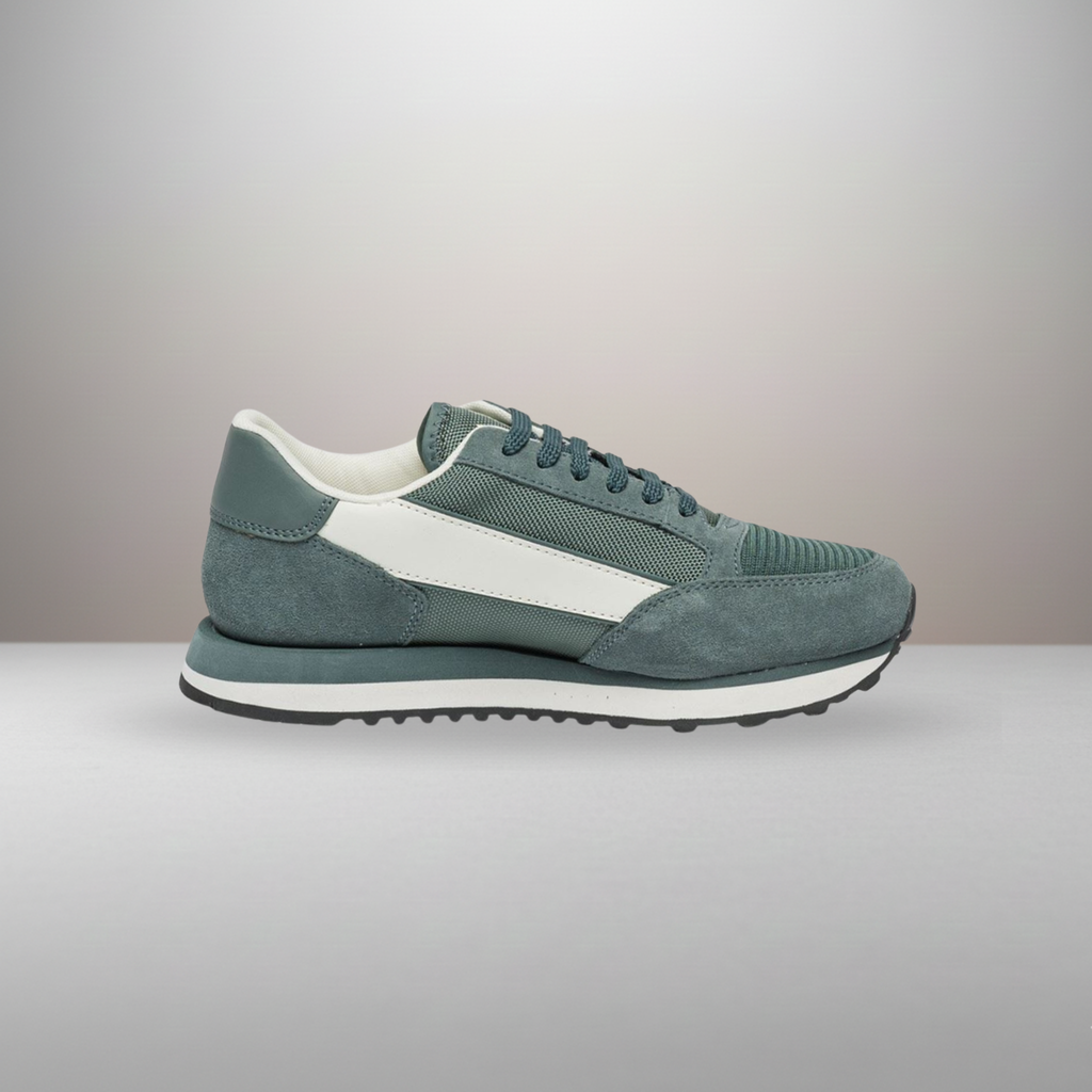 Zapatillas Armani Exchange Lace Up verde talla 43 vista lateral interior
