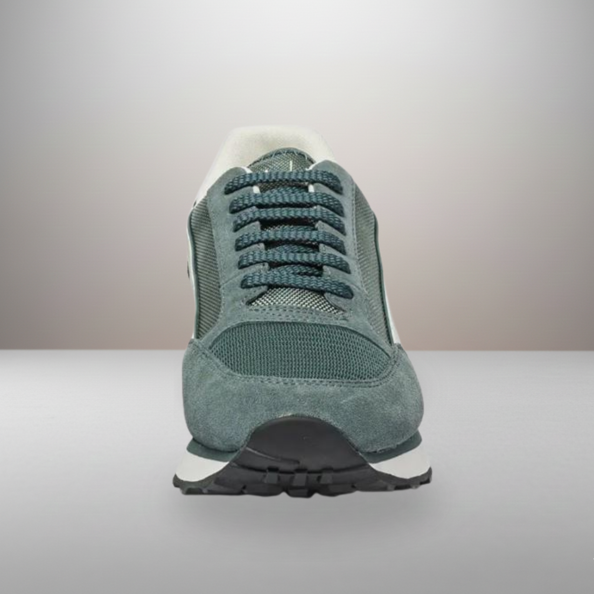 Zapatillas Armani Exchange Lace Up verde talla 43 vista delantera de la puntera
