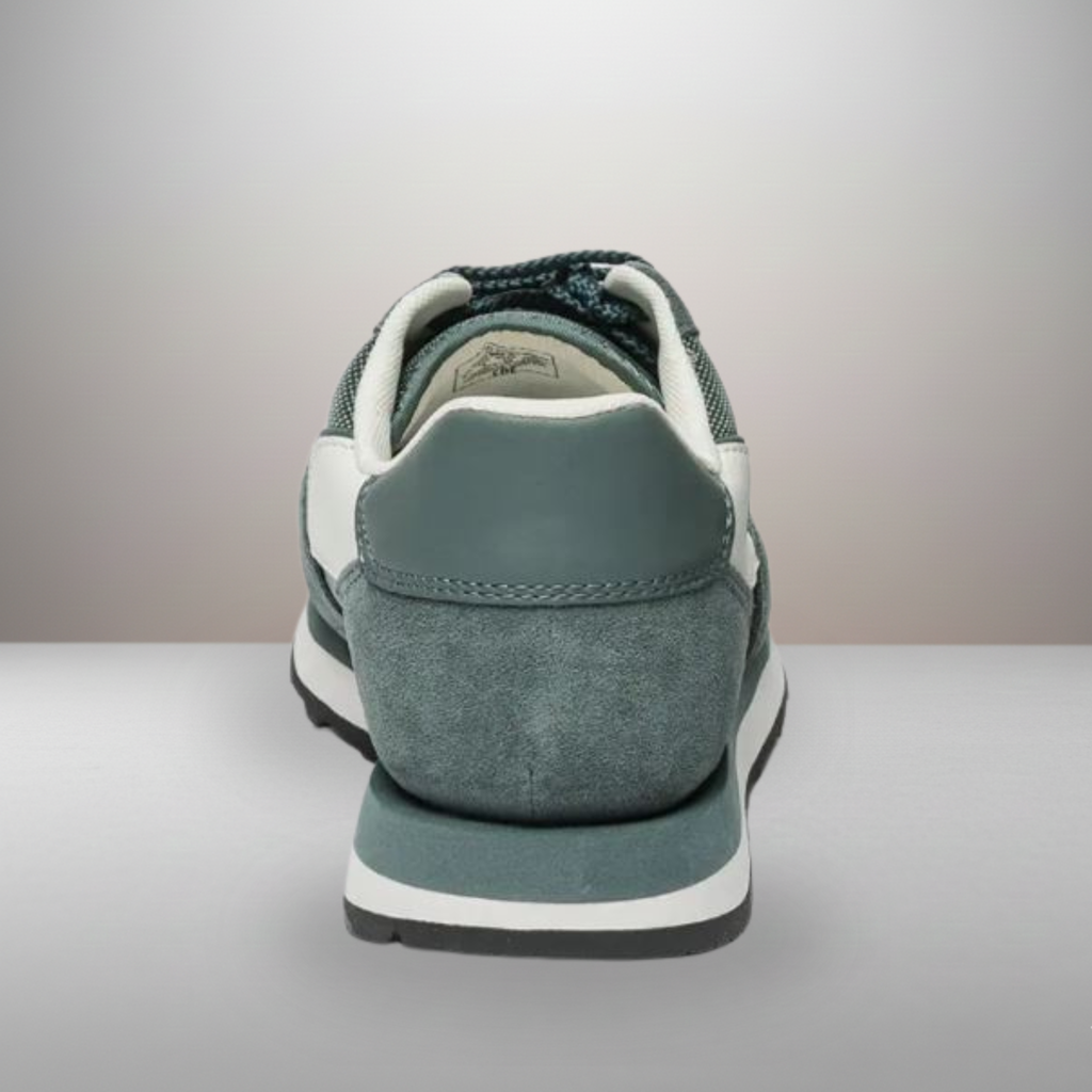 Zapatillas Armani Exchange Lace Up verde talla 43 vista trasera del talón
