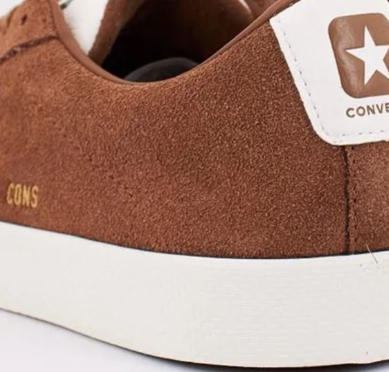 Zapatillas Converse PL Vulc Pro marrón talla 42 vista trasera del talón ampliado