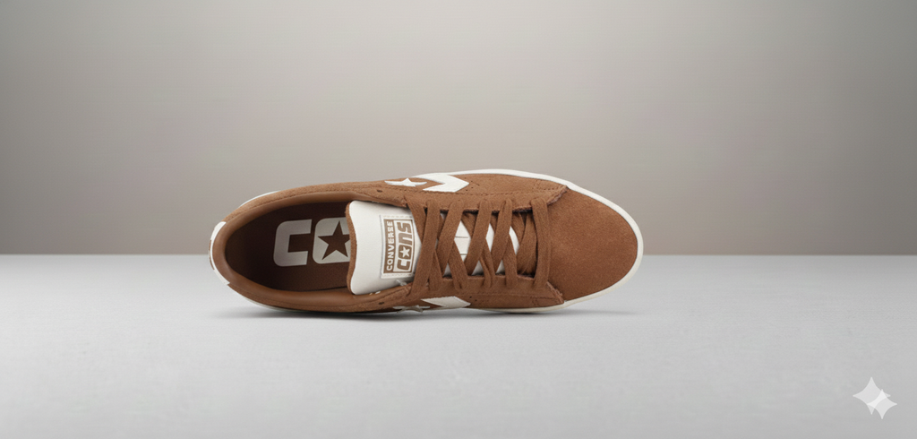 Zapatillas Converse PL Vulc Pro marrón talla 42 vista superior