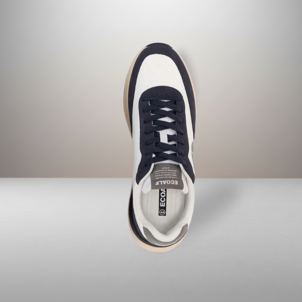 Zapatillas Ecoalf Condealf blanco/azul talla 43 vista superior