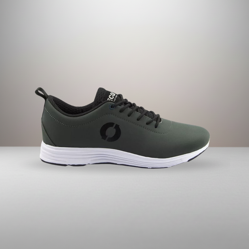 Zapatillas Ecoalf Oregonalf caqui talla 42 vista lateral exterior