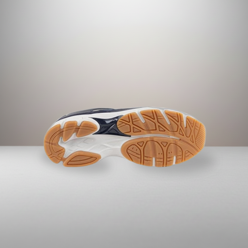 Zapatillas El Ganso Retro Track azul talla 42 detalle de la suela