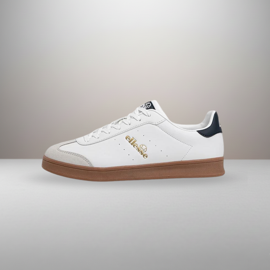 Zapatillas Ellesse Sarvini blanco talla 44.5 vista lateral exterior