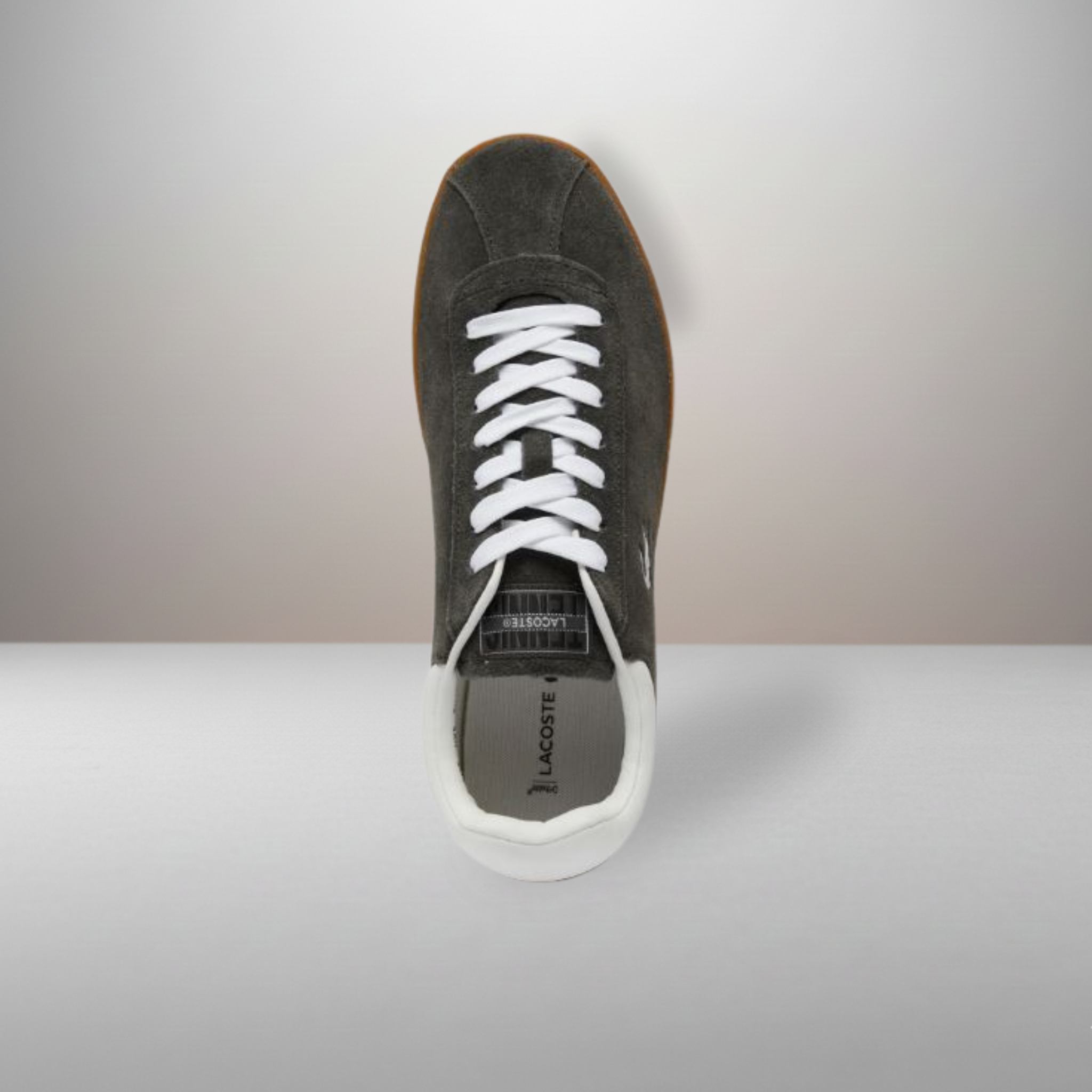 Zapatillas Lacoste Baseshot gris talla 41 vista superior