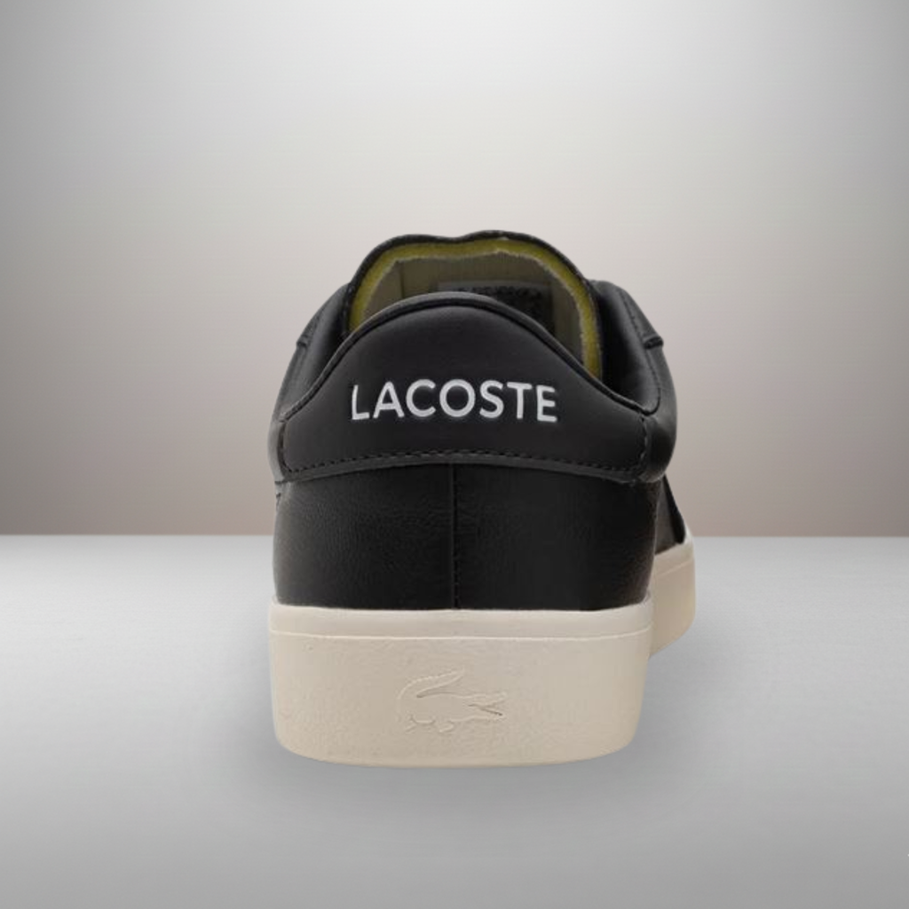 Zapatillas Lacoste Baseshot Pro 125 negro talla 41 vista trasera del talón