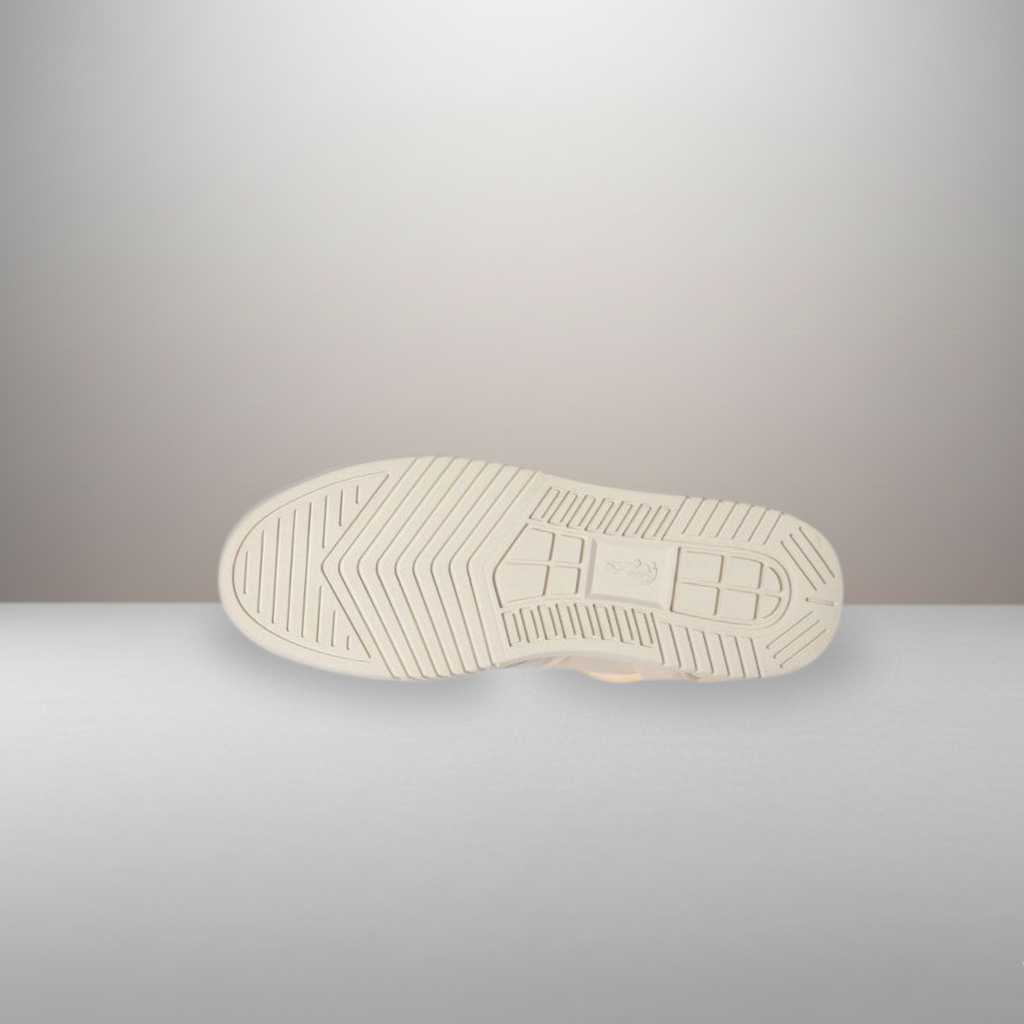 Zapatillas Lacoste L001 Crafted crema talla 40 detalle de la suela