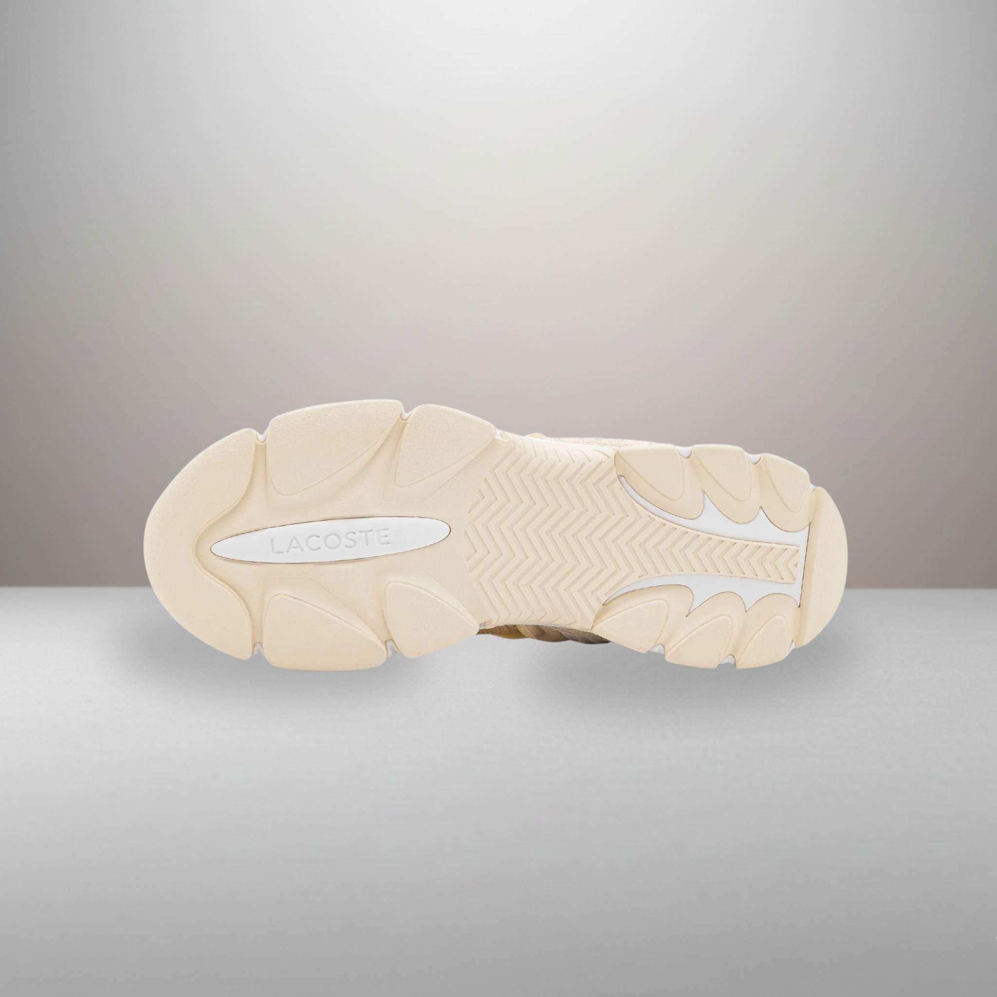 Zapatillas Lacoste L003 NEO 224 naranja talla 43 detalle de la suela
