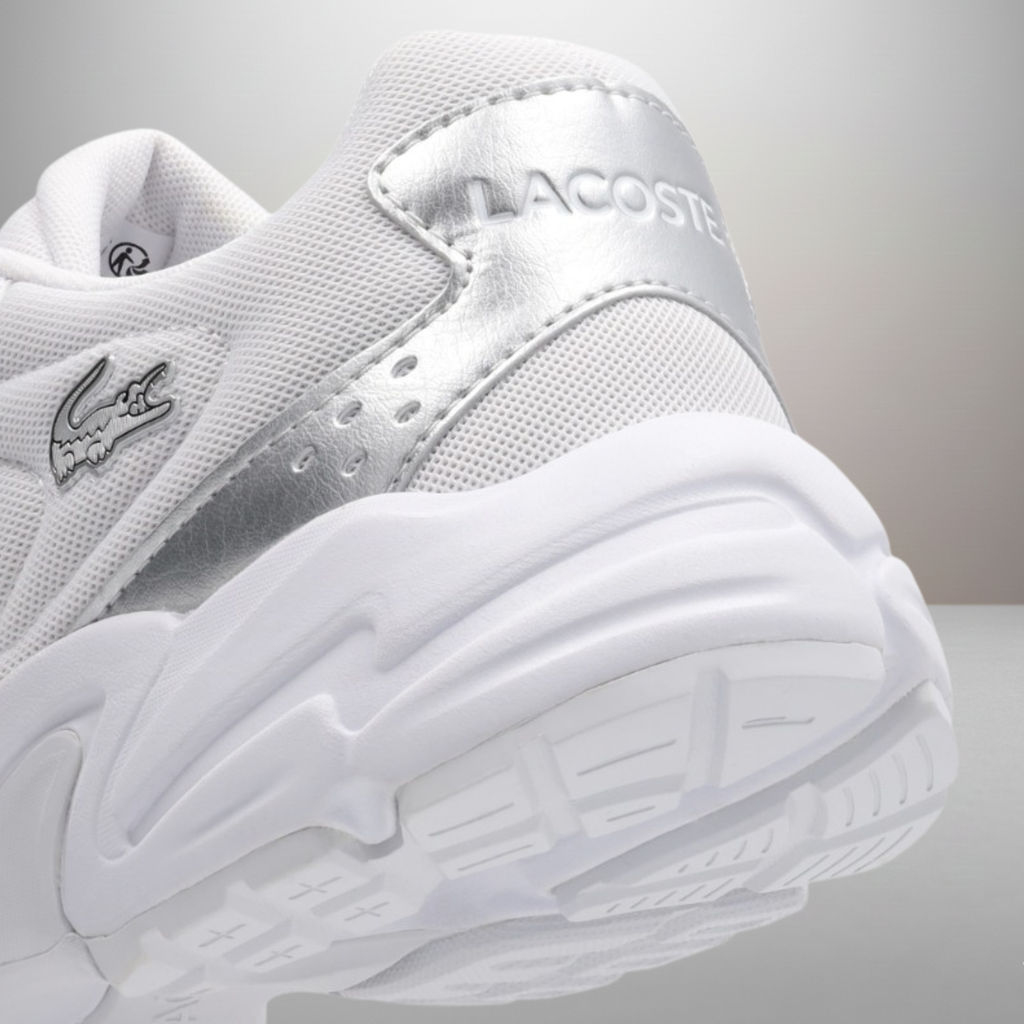 Zapatillas Lacoste Storm 2K Lite blanco talla 43 vista trasera del talón