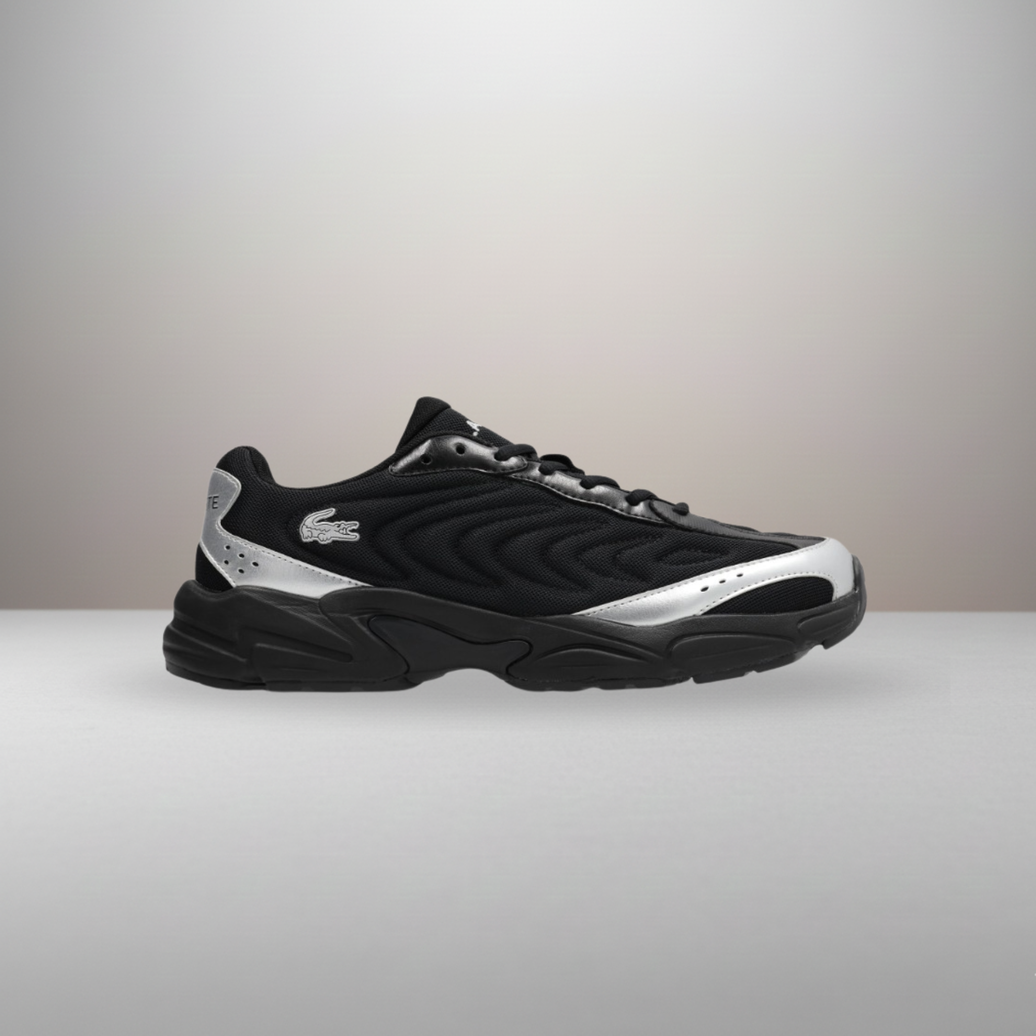Zapatillas Lacoste Storm 2K Lite negro talla 44 vista lateral exterior