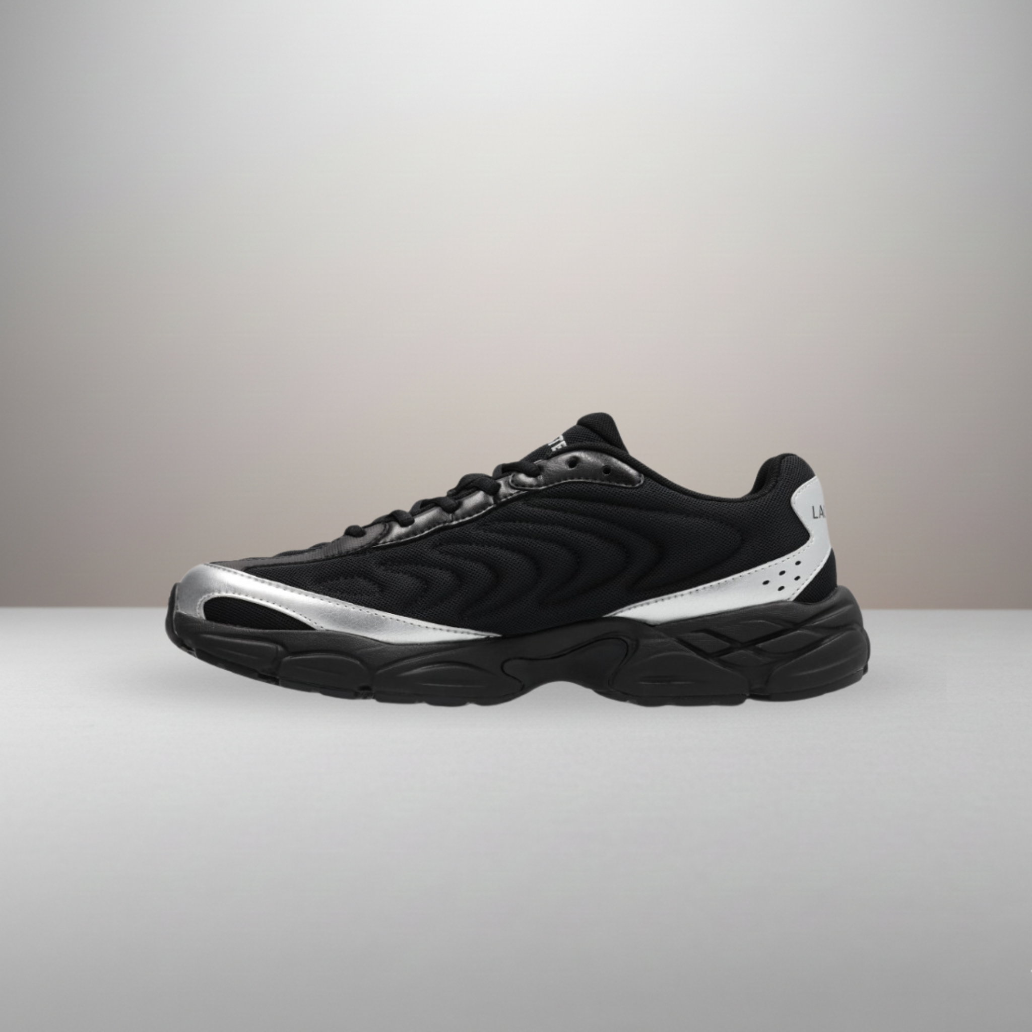 Zapatillas Lacoste Storm 2K Lite negro talla 44 vista lateral interior
