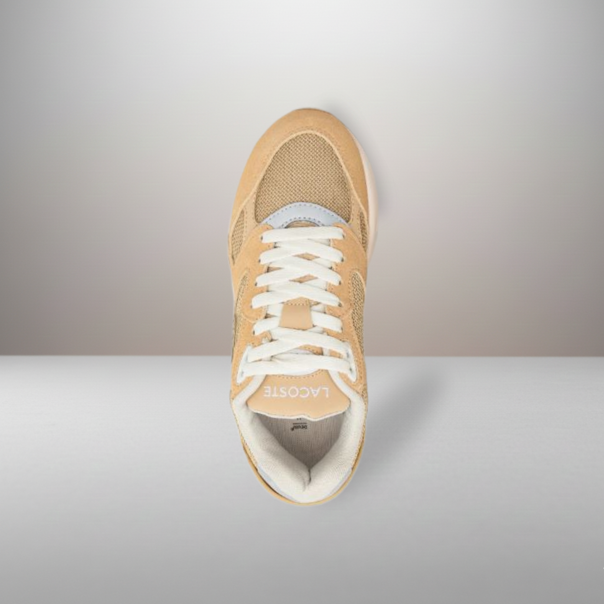 Zapatillas Lacoste Storm 96 crema talla 42 vista superior