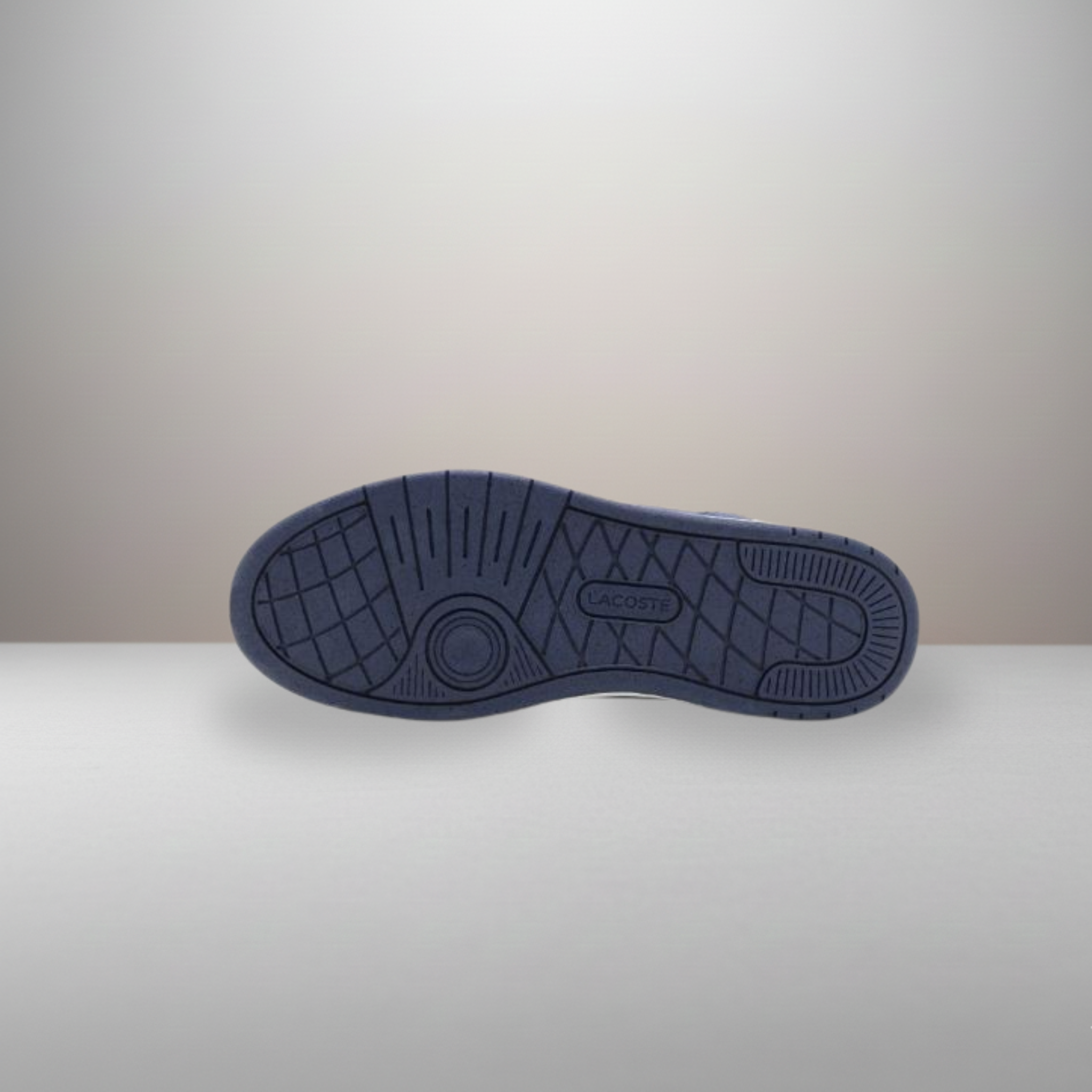 Zapatillas Lacoste T-Clip 224 azul y blanco talla 42 detalle de la suela