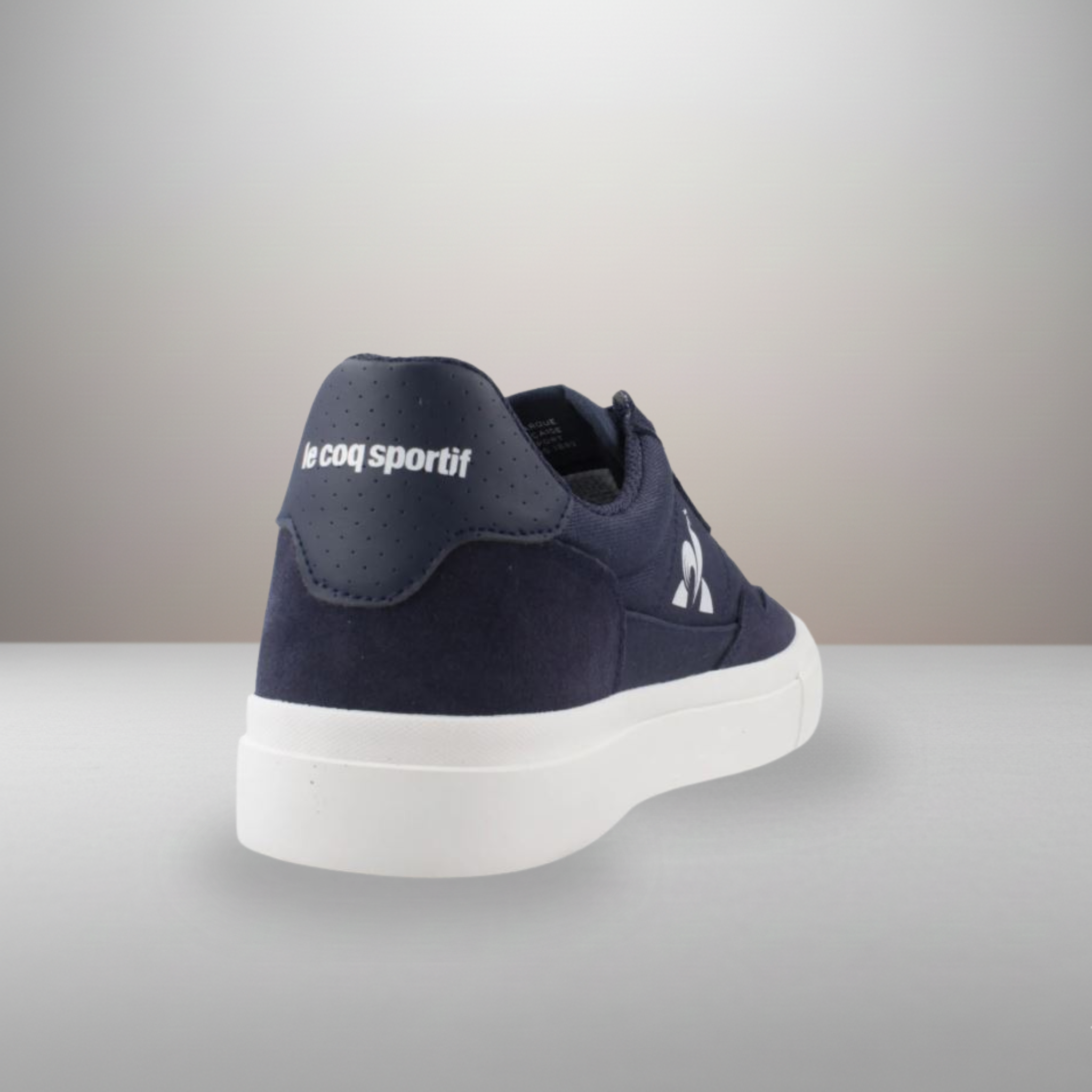 Zapatillas Le Coq Sportif LCS Ollie azul talla 44 vista trasera del talón