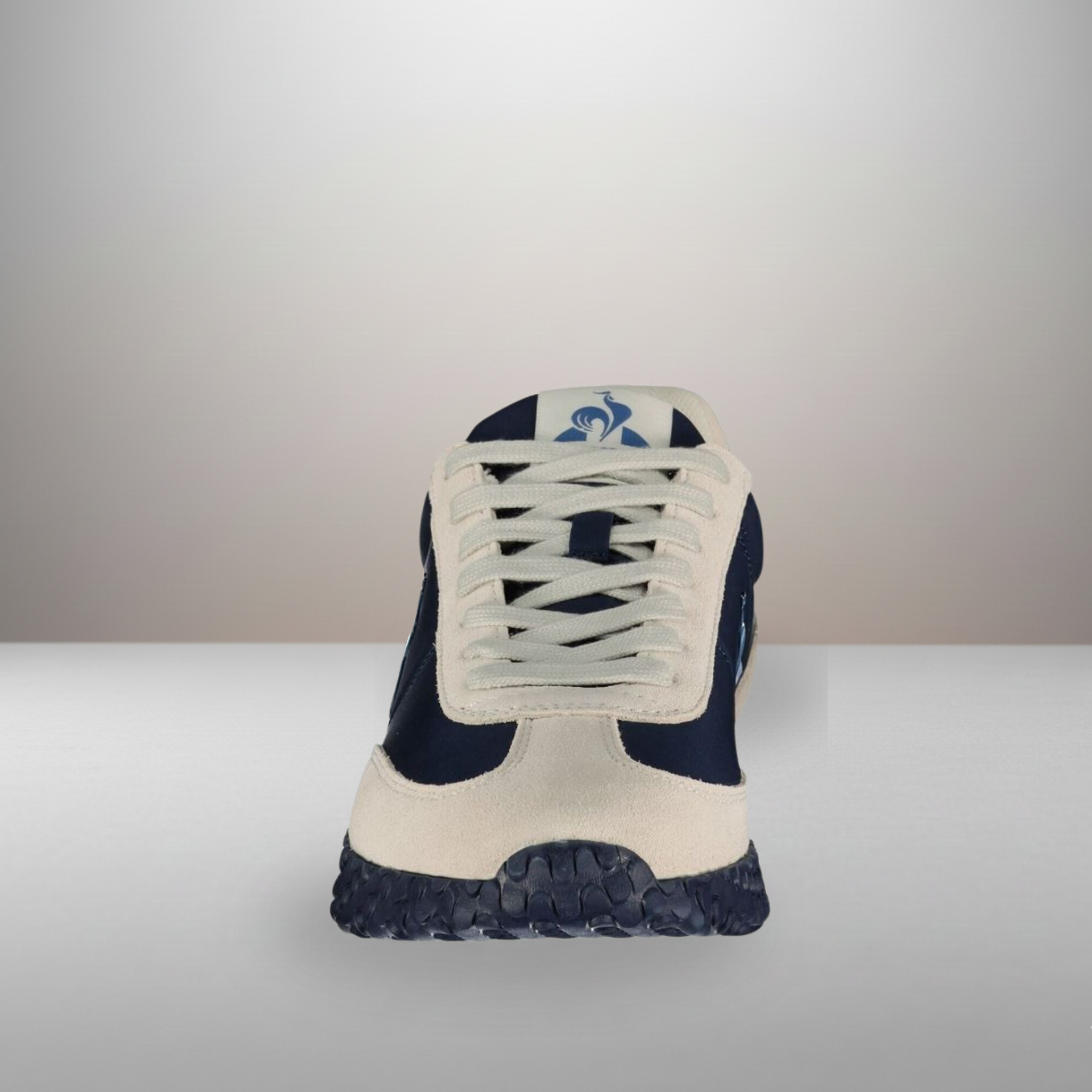 Zapatillas Le Coq Sportif Veloce azul/blanco talla 44 vista delantera de la puntera