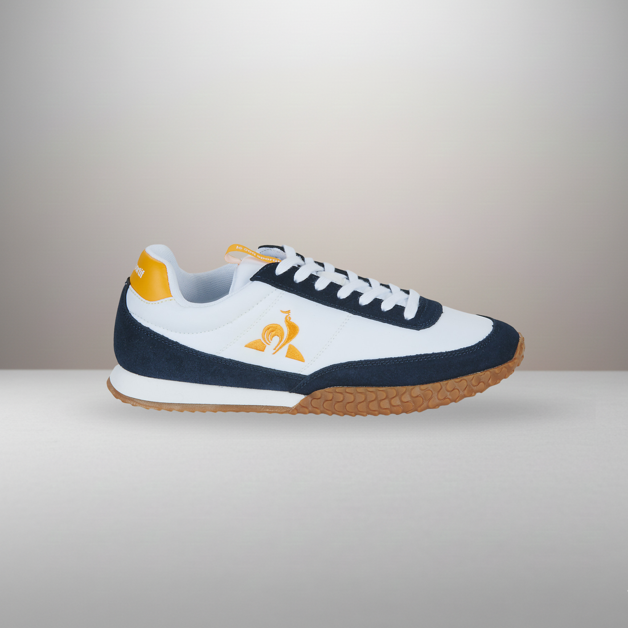 Zapatillas Le Coq Sportif Veloce blanco talla 43 vista lateral exterior