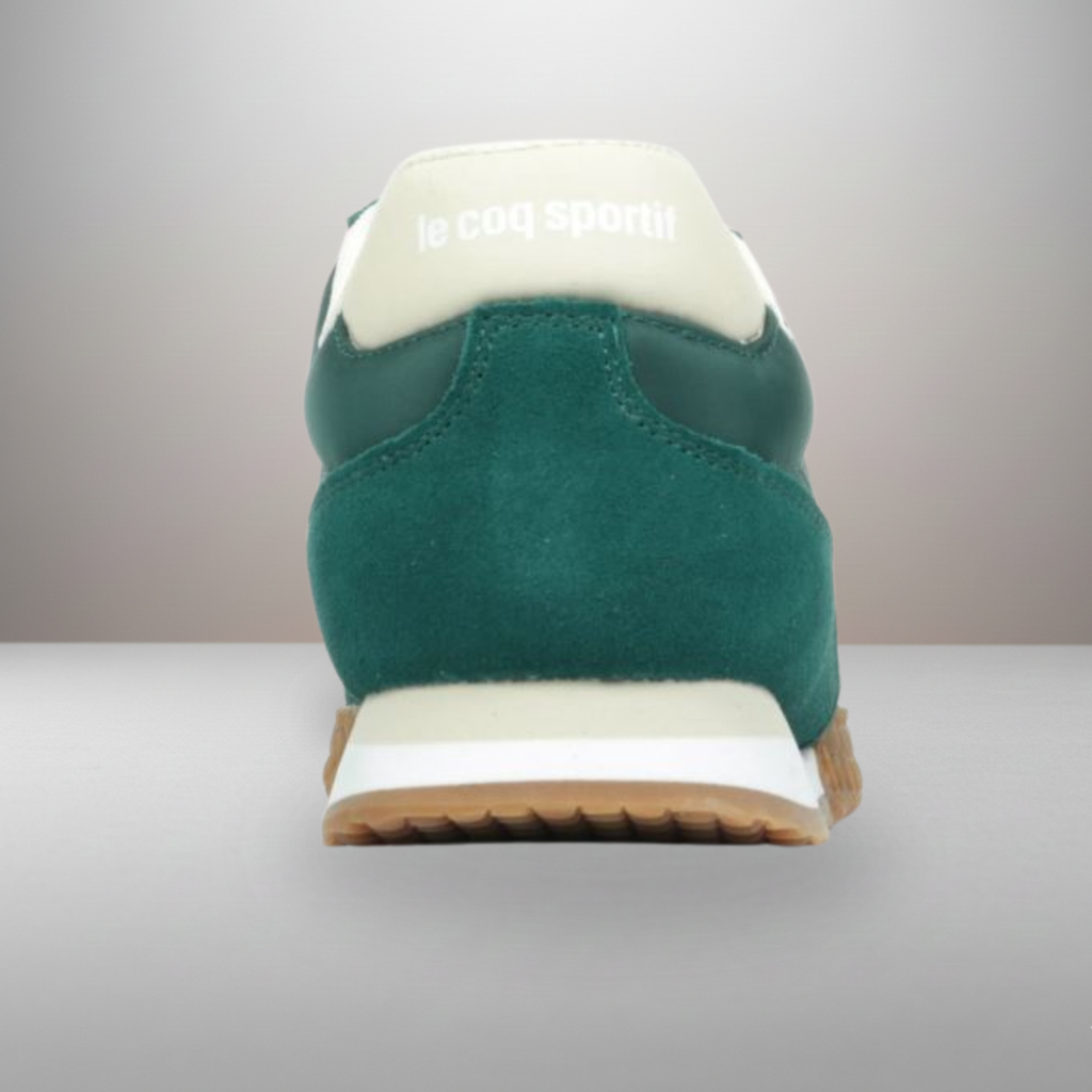 Zapatillas Le Coq Sportif Veloce verde talla 45 vista trasera del talón