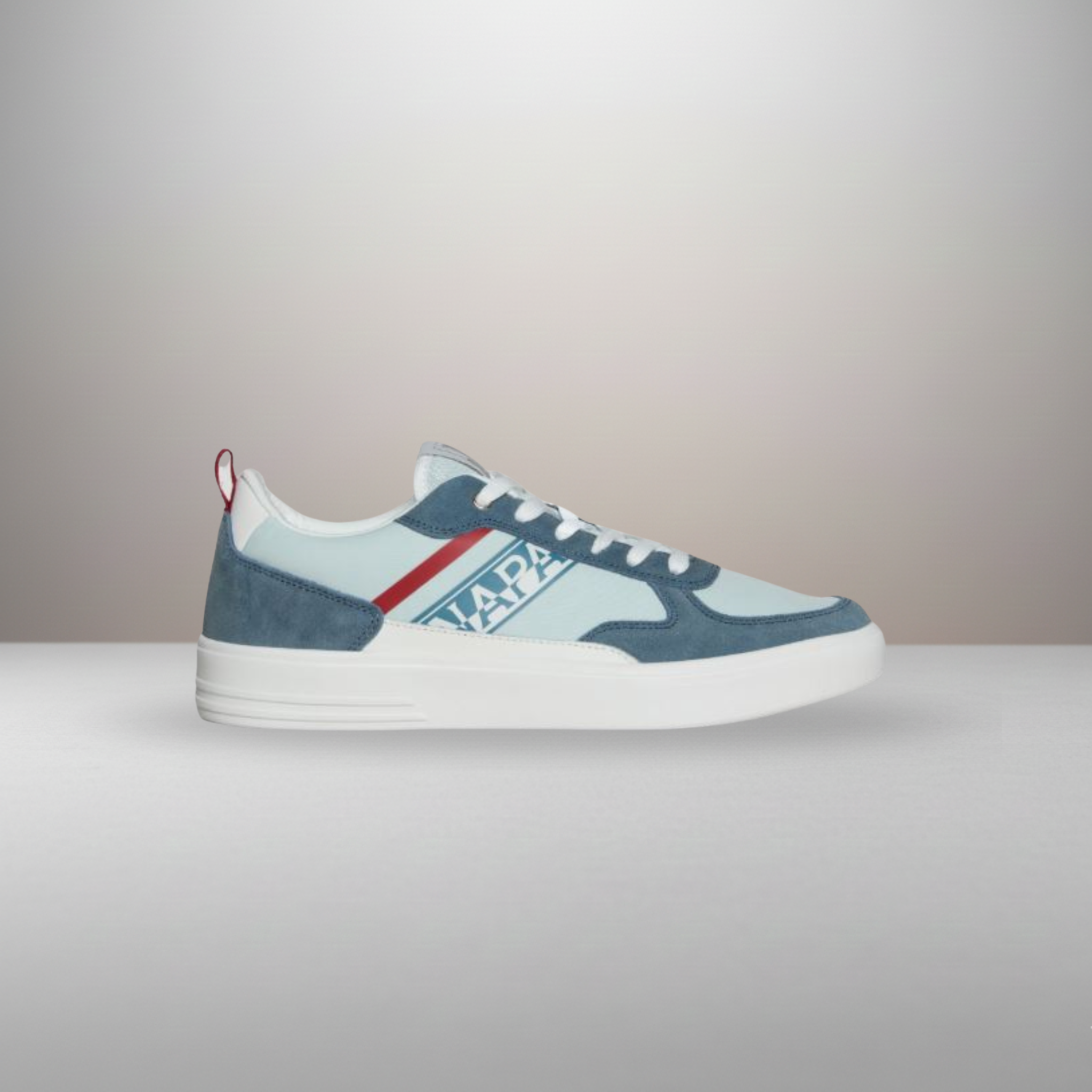 Zapatillas Napapijri Bark azul talla 44 vista lateral exterior