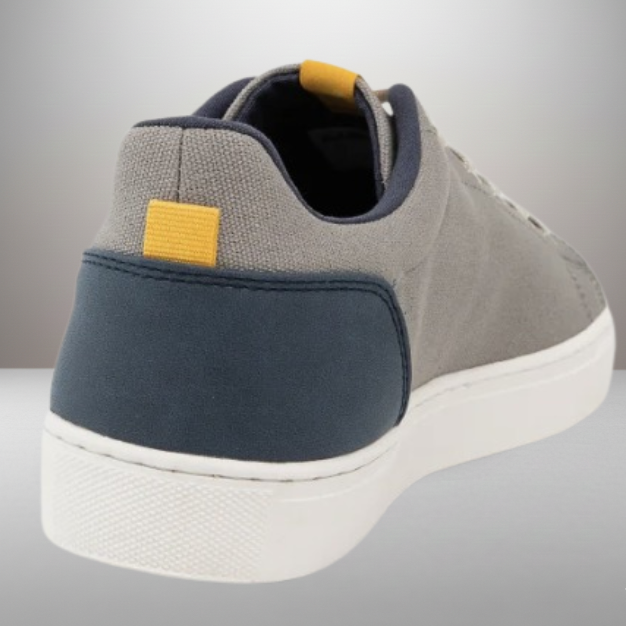 Zapatillas Napapijri Birch gris talla 40 vista trasera del talón