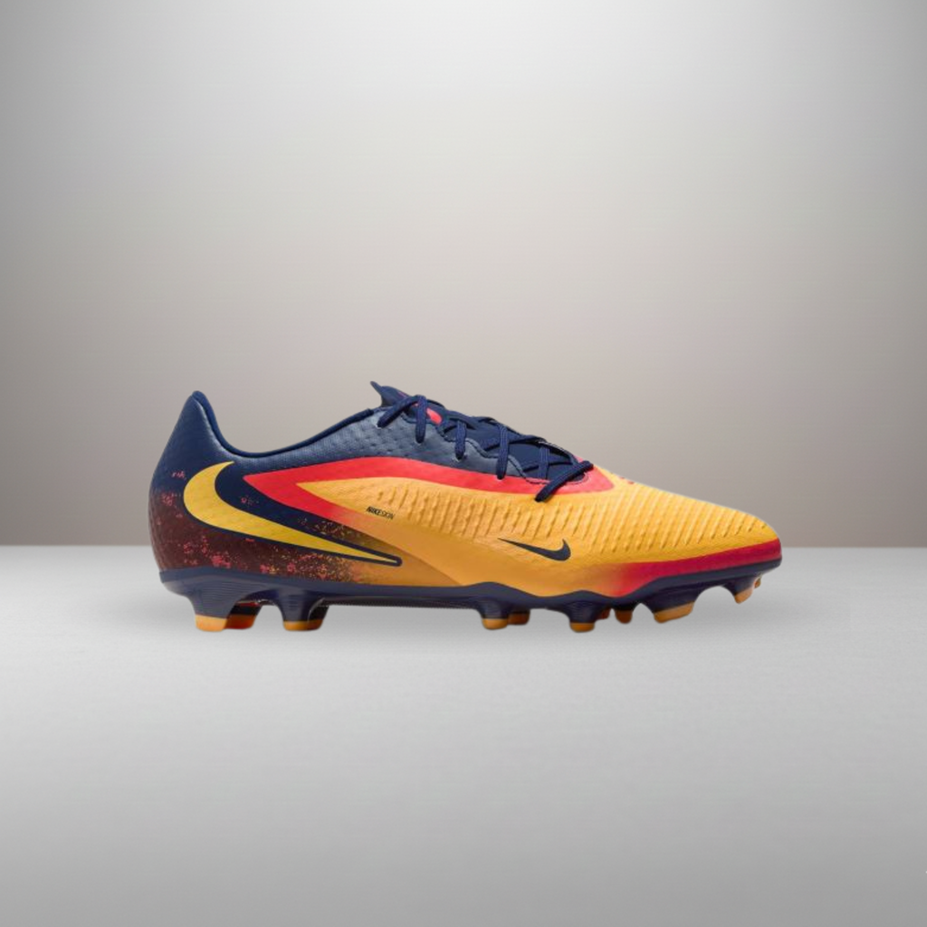 Zapatillas Nike Phantom 6 Low Academy naranja talla 44 vista lateral exterior