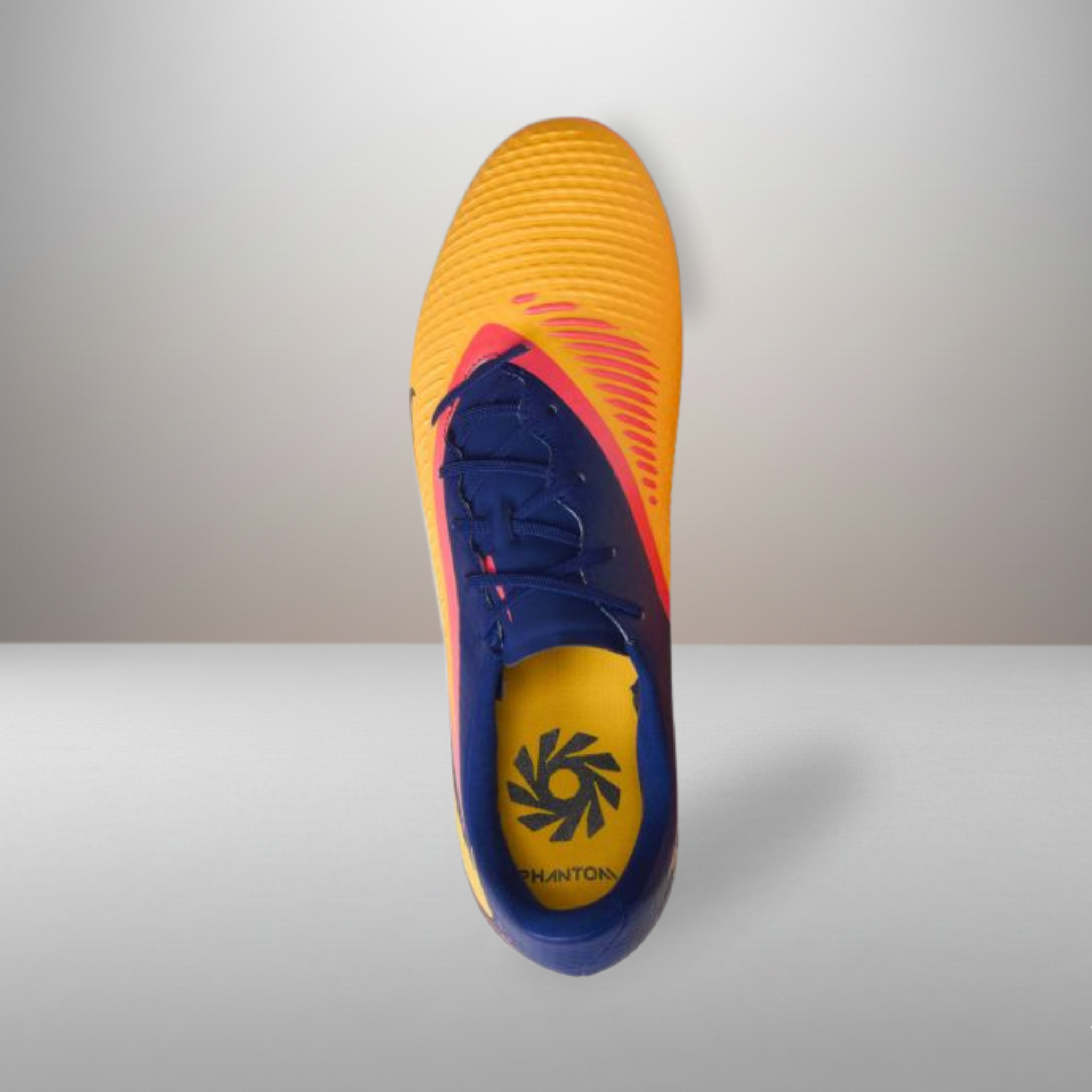 Zapatillas Nike Phantom 6 Low Academy naranja talla 44 vista superior