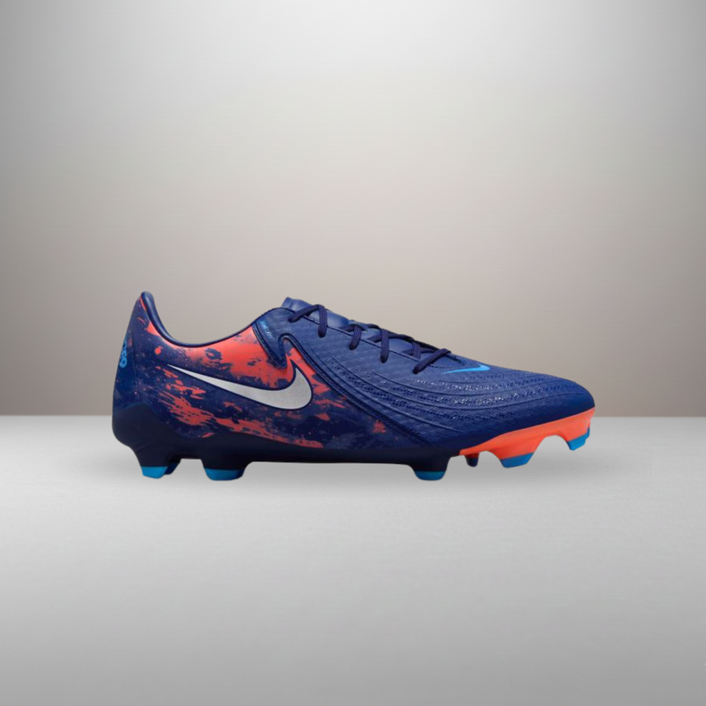 Zapatillas Nike Phantom GX2 Academy azul talla 44 vista lateral exterior