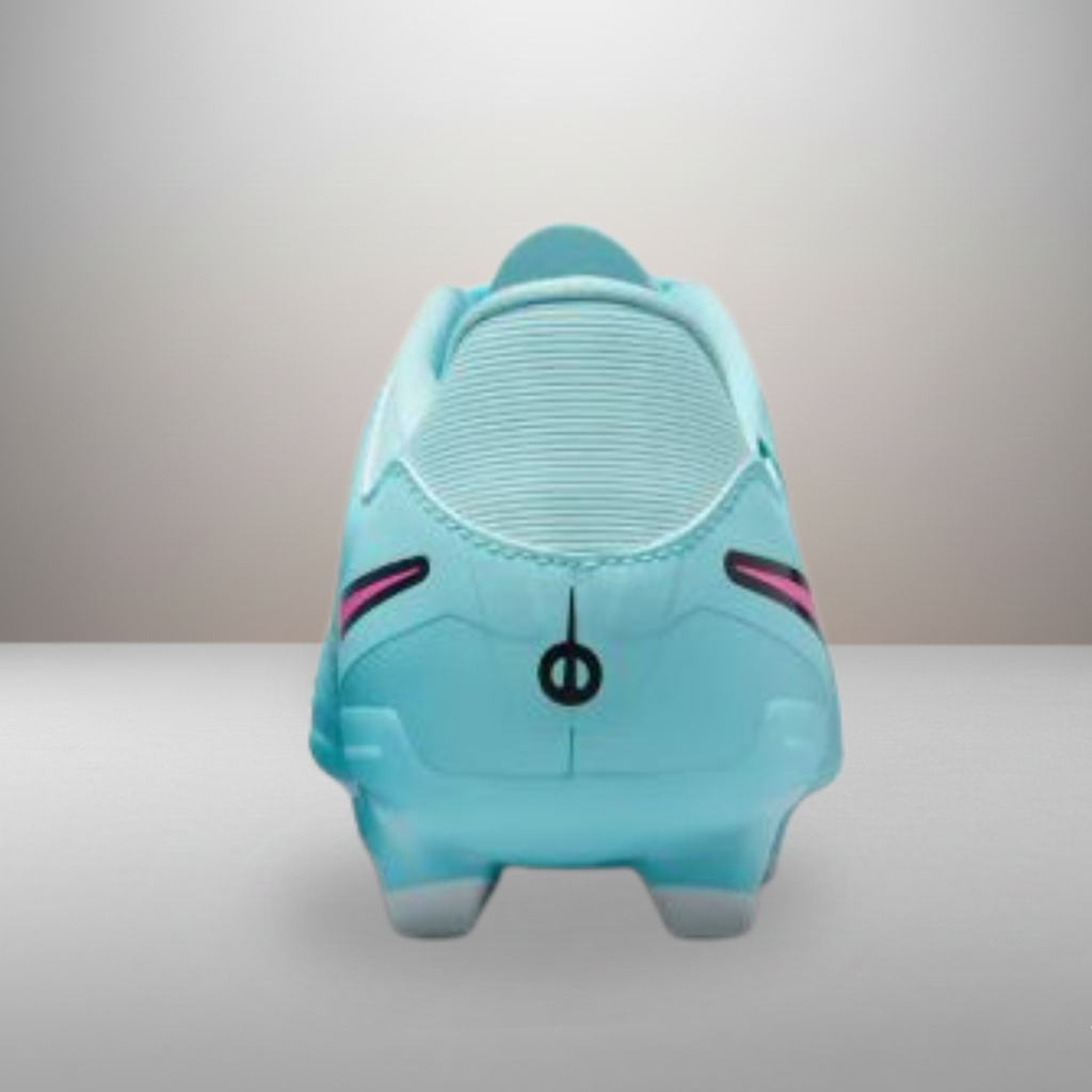 Zapatillas Nike Tiempo Legend 10 Academy azul talla 44 detalle del logo y materiales