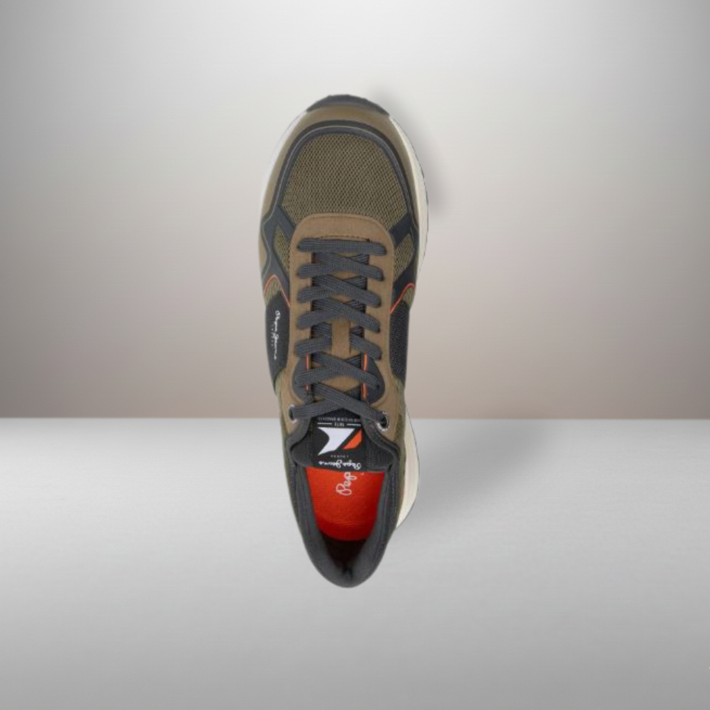 Zapatillas Pepe Jeans One caqui talla 45 vista superior