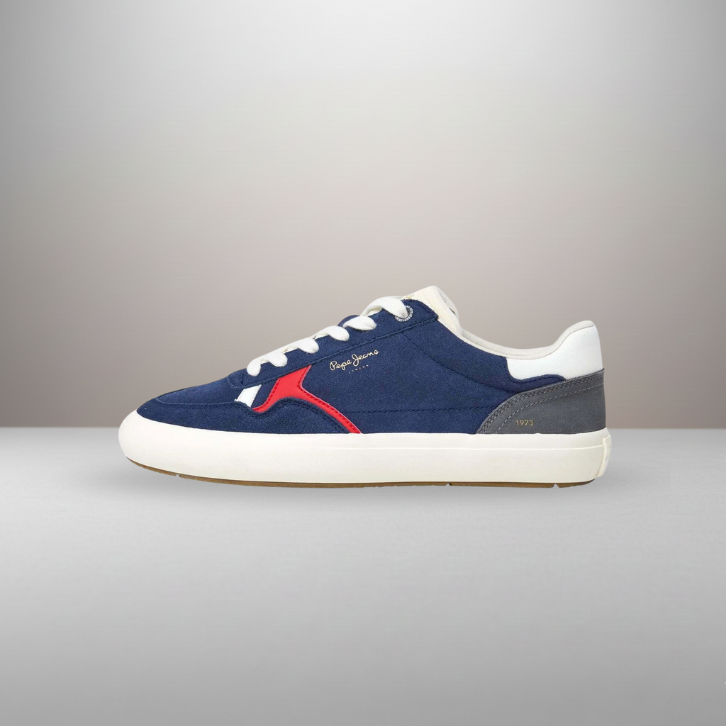 Zapatillas Pepe Jeans Travis City azul talla 41 vista lateral exterior