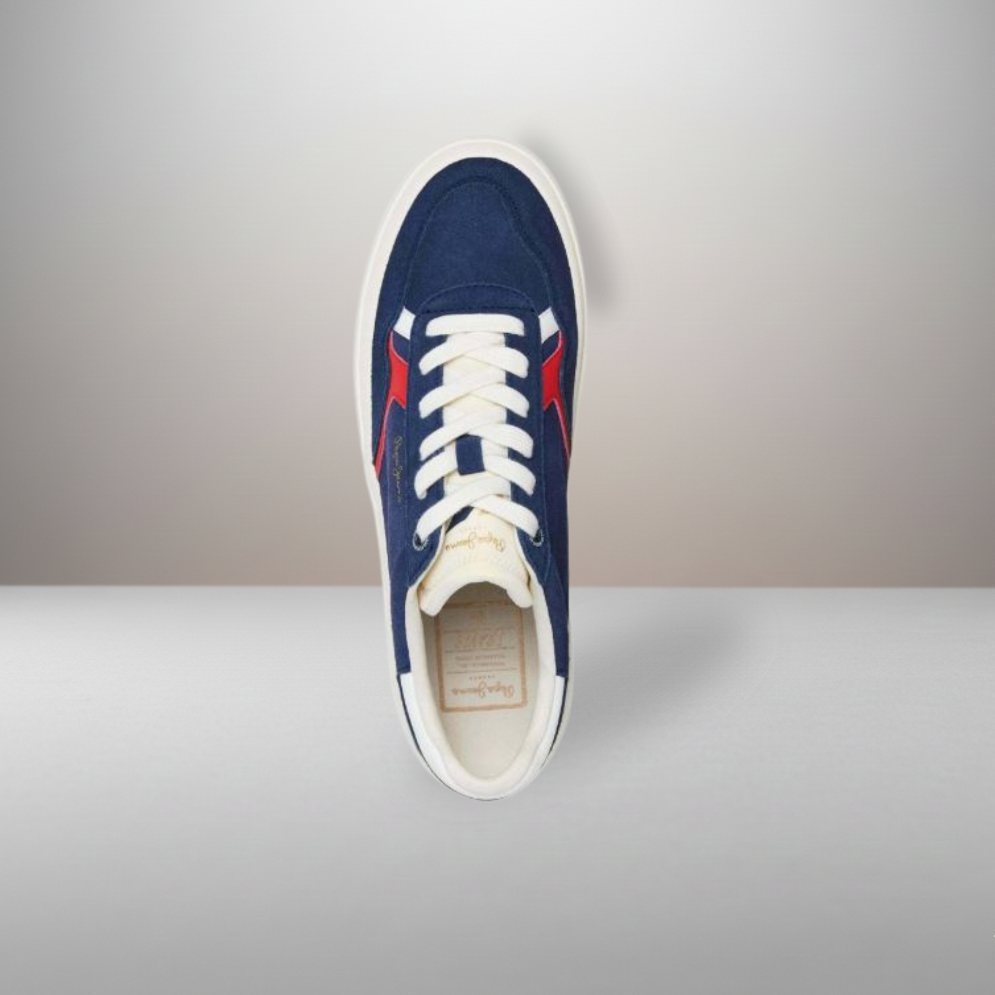 Zapatillas Pepe Jeans Travis City azul talla 41 vista superior