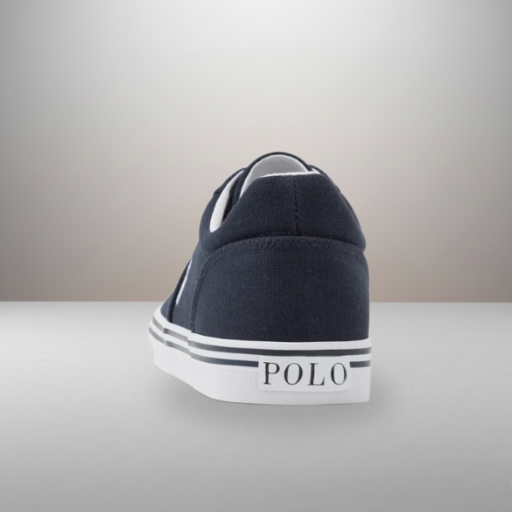 Zapatillas Polo Ralph Lauren Hanford azul marino talla 40 vista trasera del talón