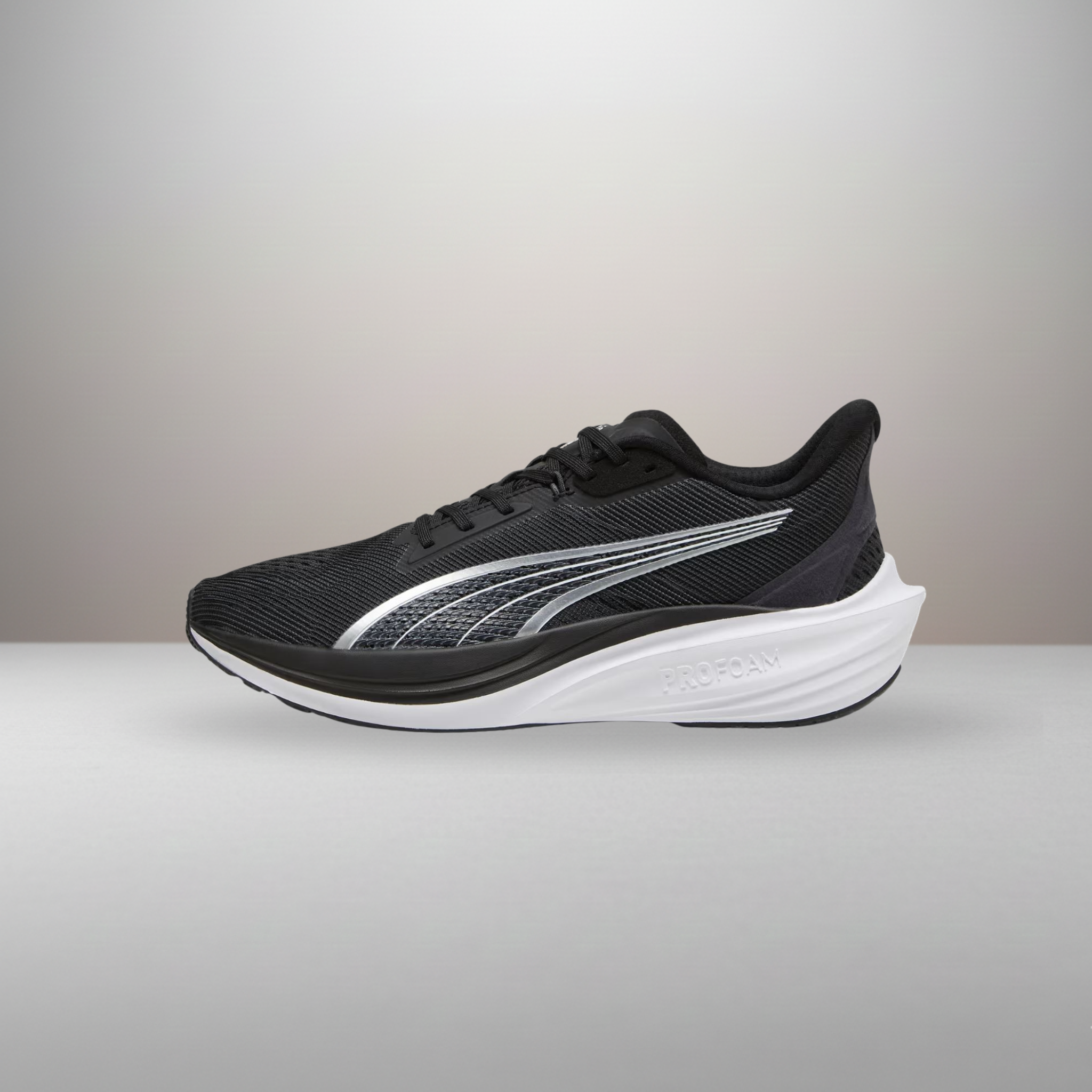 Zapatillas Puma Darter Pro negro talla 42 vista lateral exterior