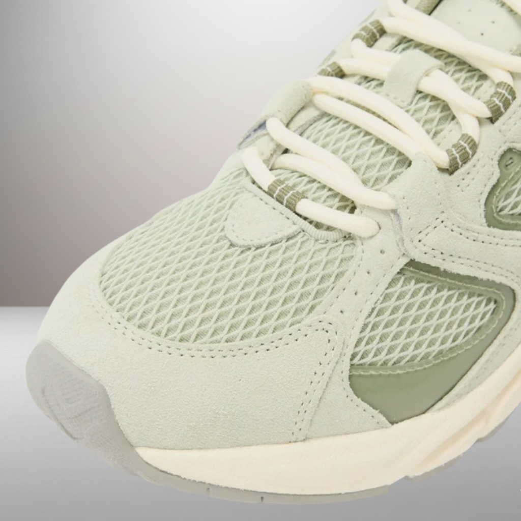 Zapatillas Tommy Jeans Archive verde talla 44 vista delantera de la puntera