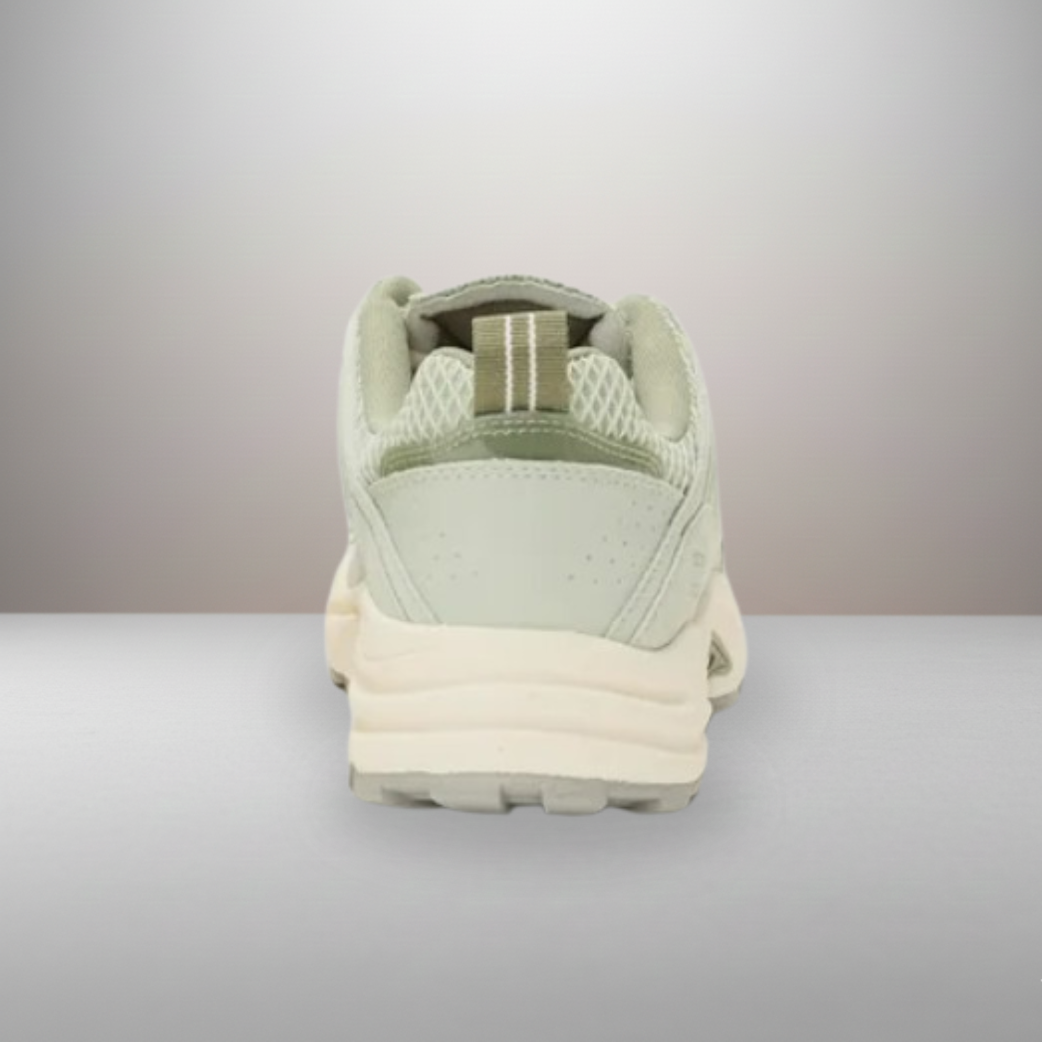 Zapatillas Tommy Jeans Archive verde talla 44 vista trasera del talón con branding