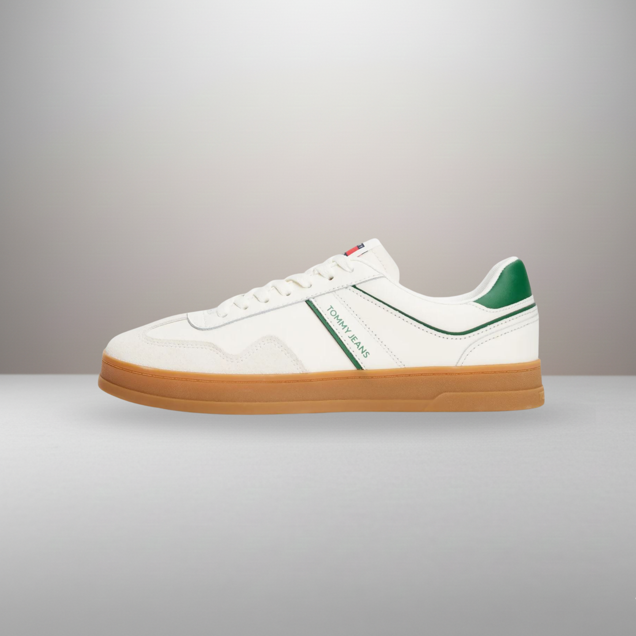 Zapatillas Tommy Jeans The Greenwich blanco talla 43 vista lateral exterior