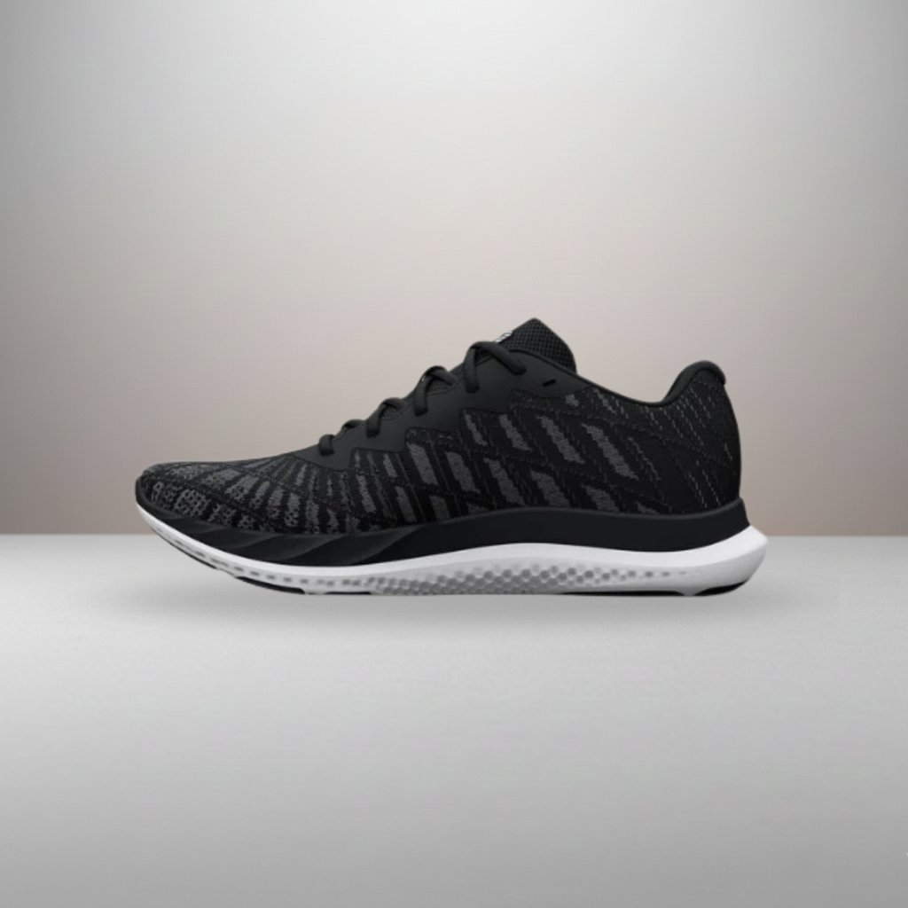 Zapatillas Under Armour Charged Breeze 2 color negro talla 40.5 vista lateral interior