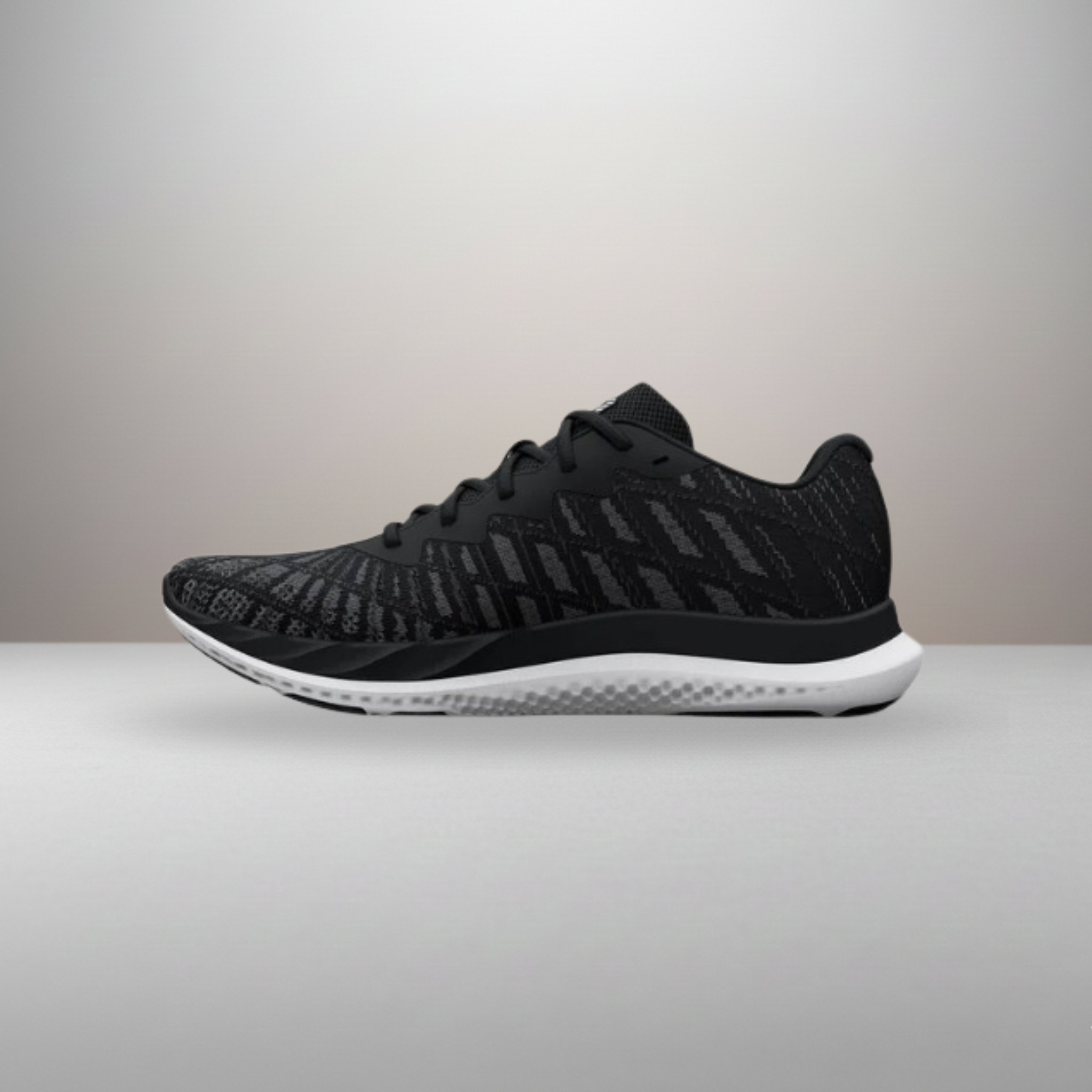 Zapatillas Under Armour Charged Breeze 2 color negro talla 40.5 vista lateral interior