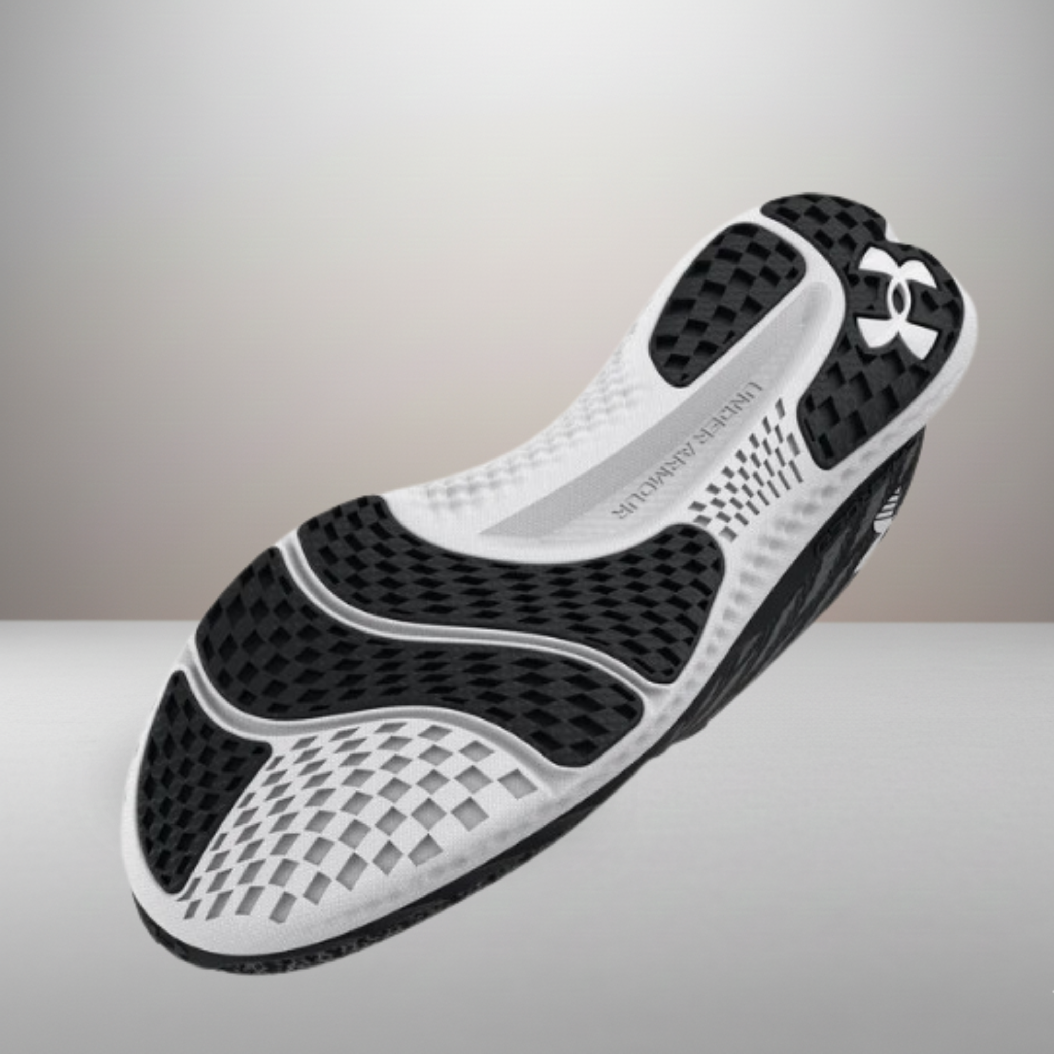 Zapatillas Under Armour Charged Breeze 2 color negro talla 40.5 detalle de la suela