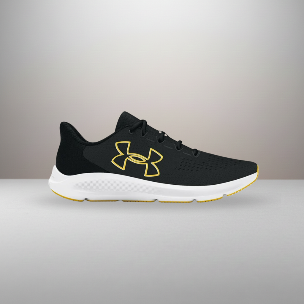 Zapatillas Under Armour Charged Pursuit 3 negro talla 45 vista lateral exterior