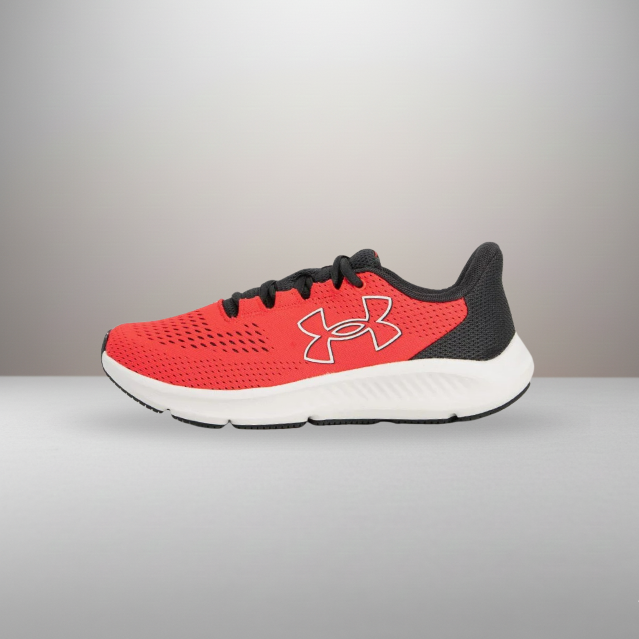 Zapatillas Under Armour Charged Pursuit 3 rojo talla 41 vista lateral exterior